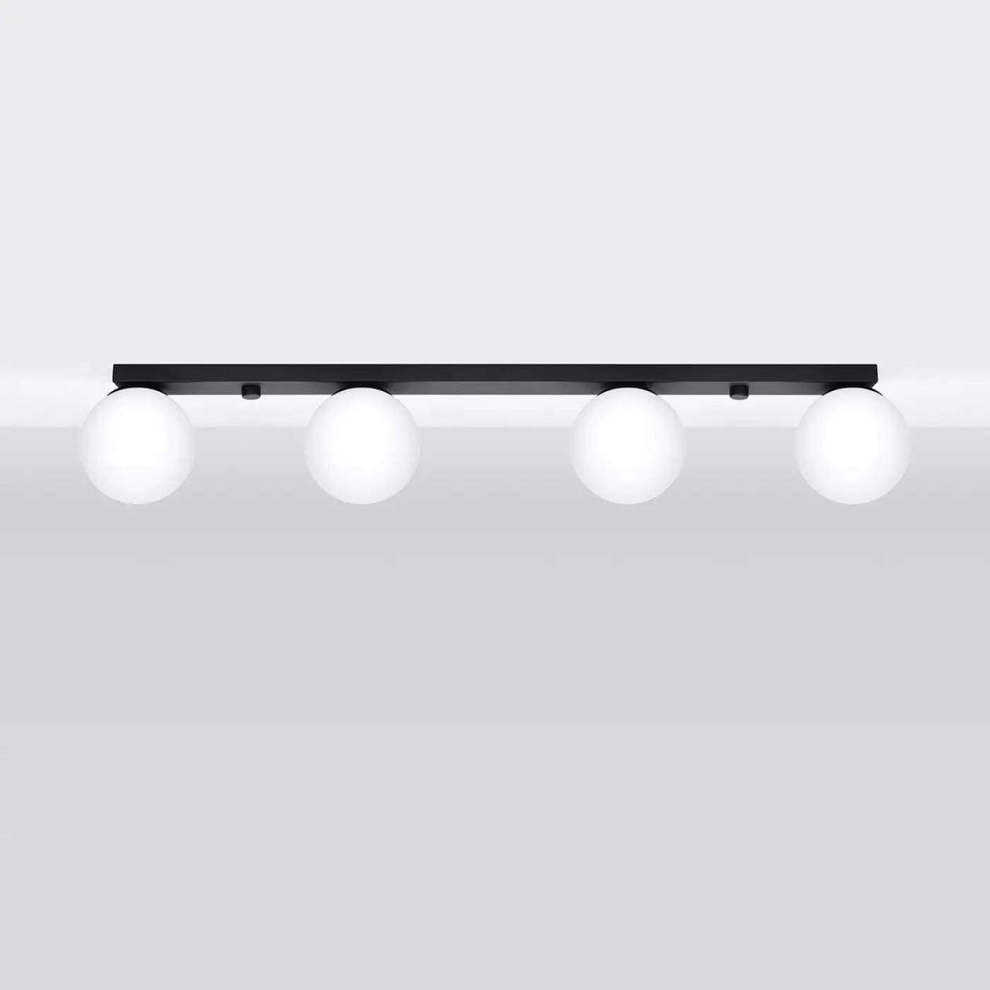 Luminaire Plafonnier Design - Yoli 4 (Noir)