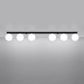 Luminaire Plafonnier Design - Yoli 6 (Noir)