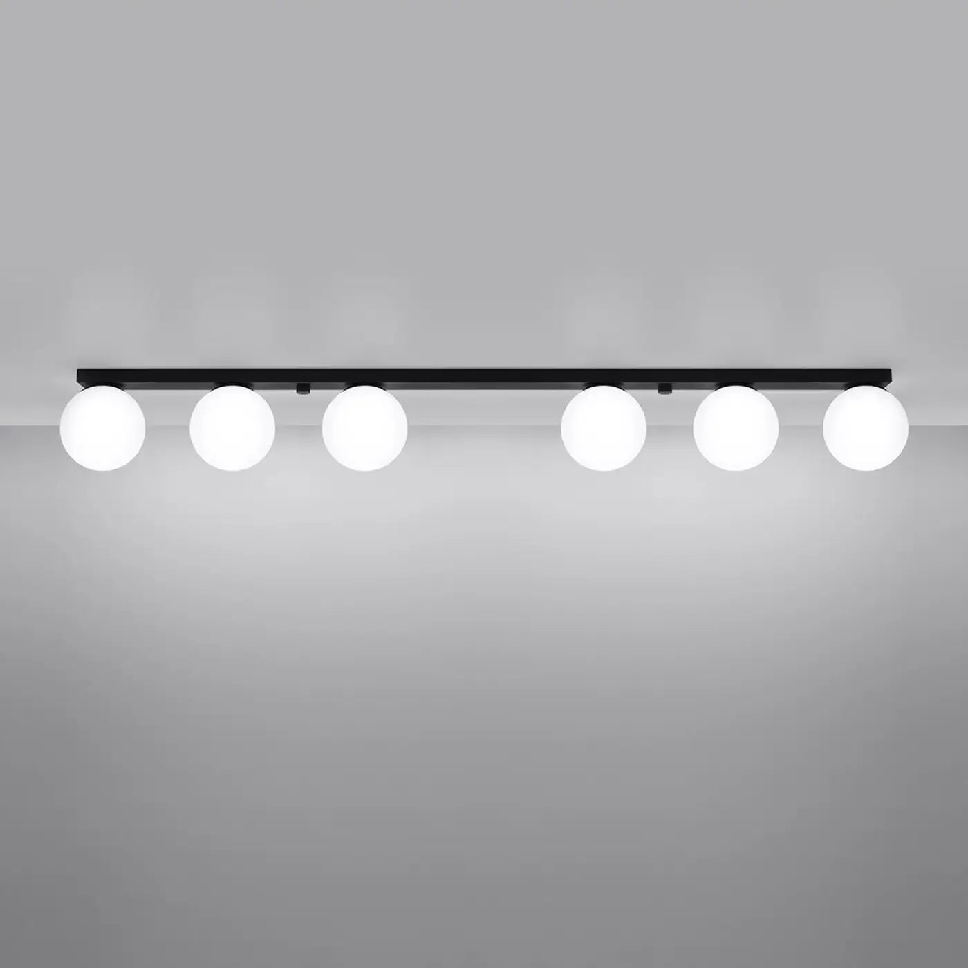 Luminaire Plafonnier Design - Yoli 6 (Noir)