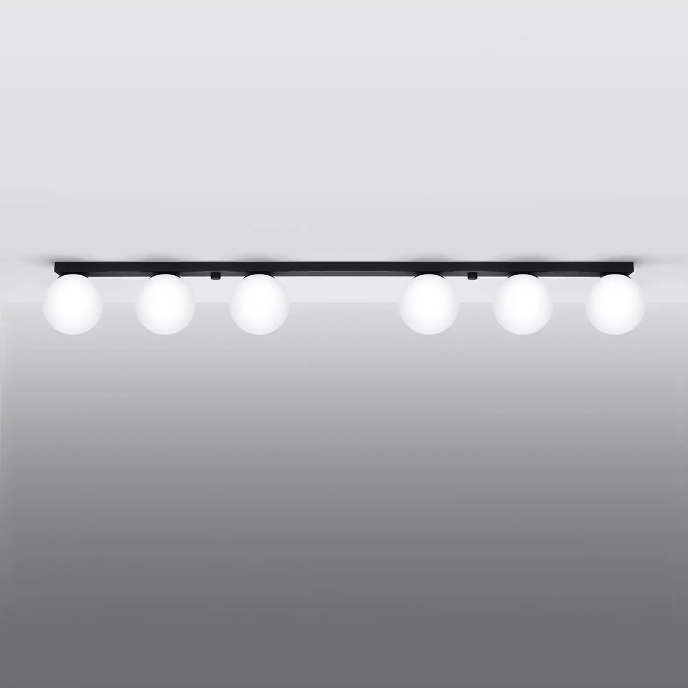 Luminaire Plafonnier Design - Yoli 6 (Noir)