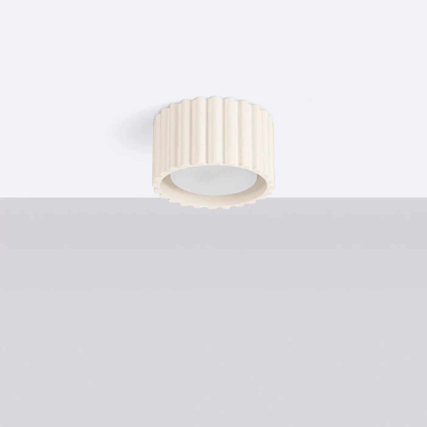 Luminaire Plafonnier Moderne - Aura 1 (Beige)