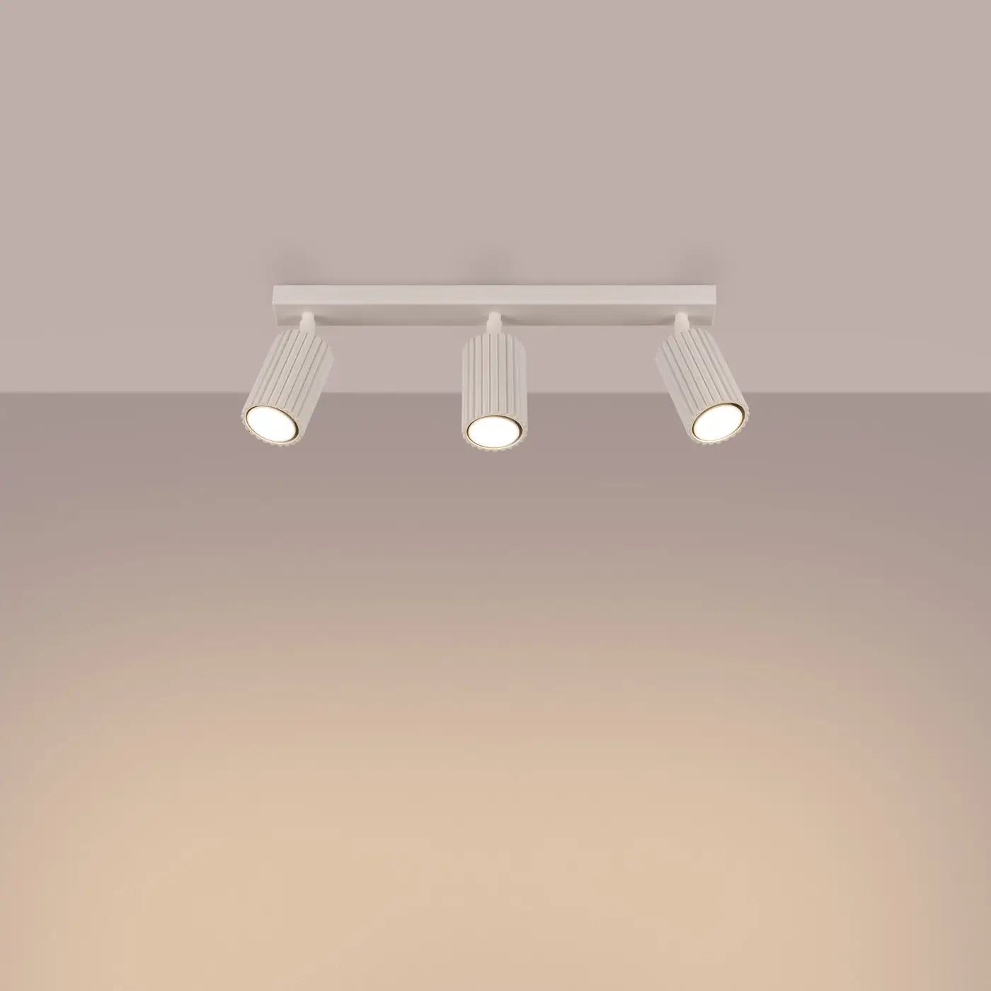 Luminaire Plafonnier - Karbon 3L (Beige)