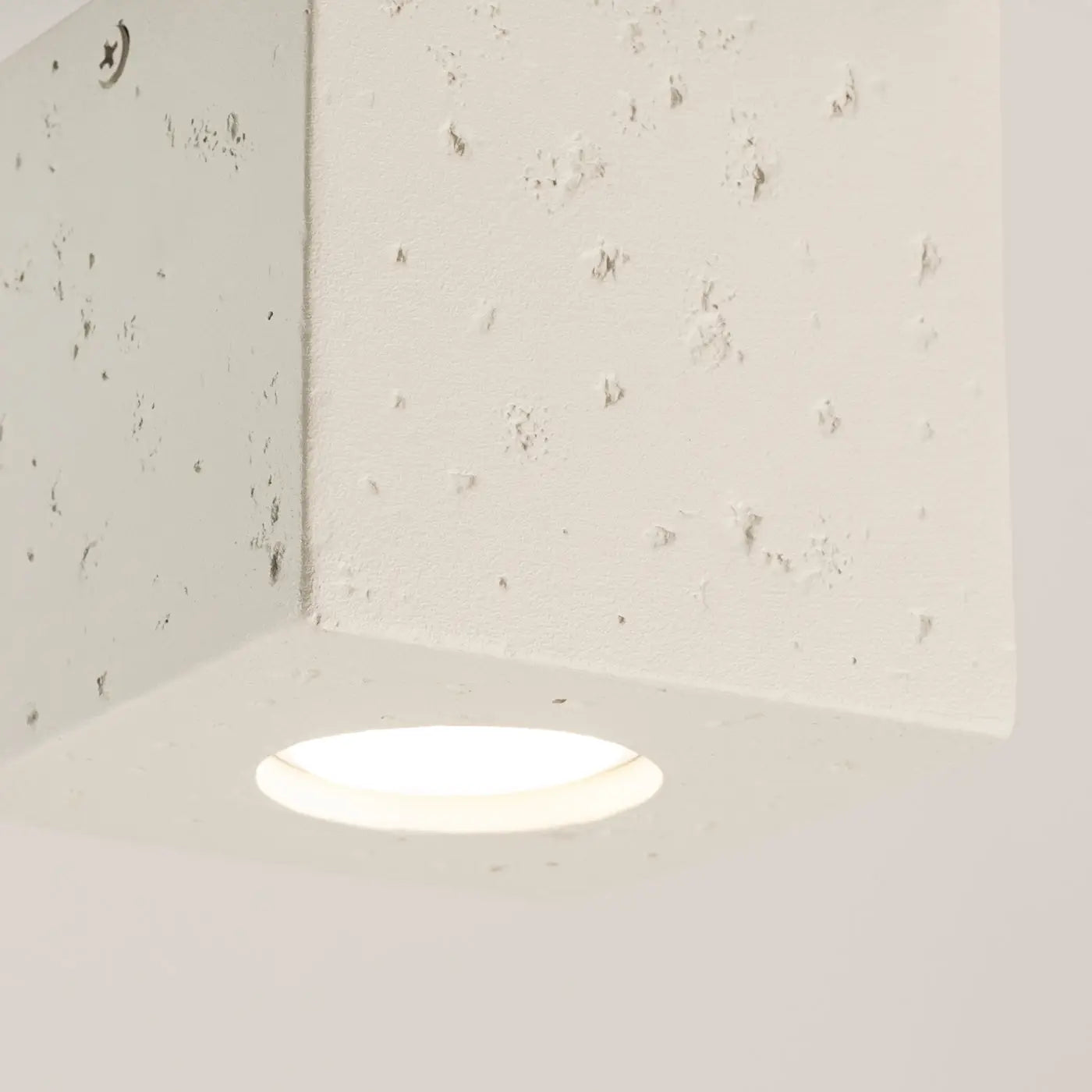 Luminaire Plafonnier Moderne - Quad Béton (Beige)