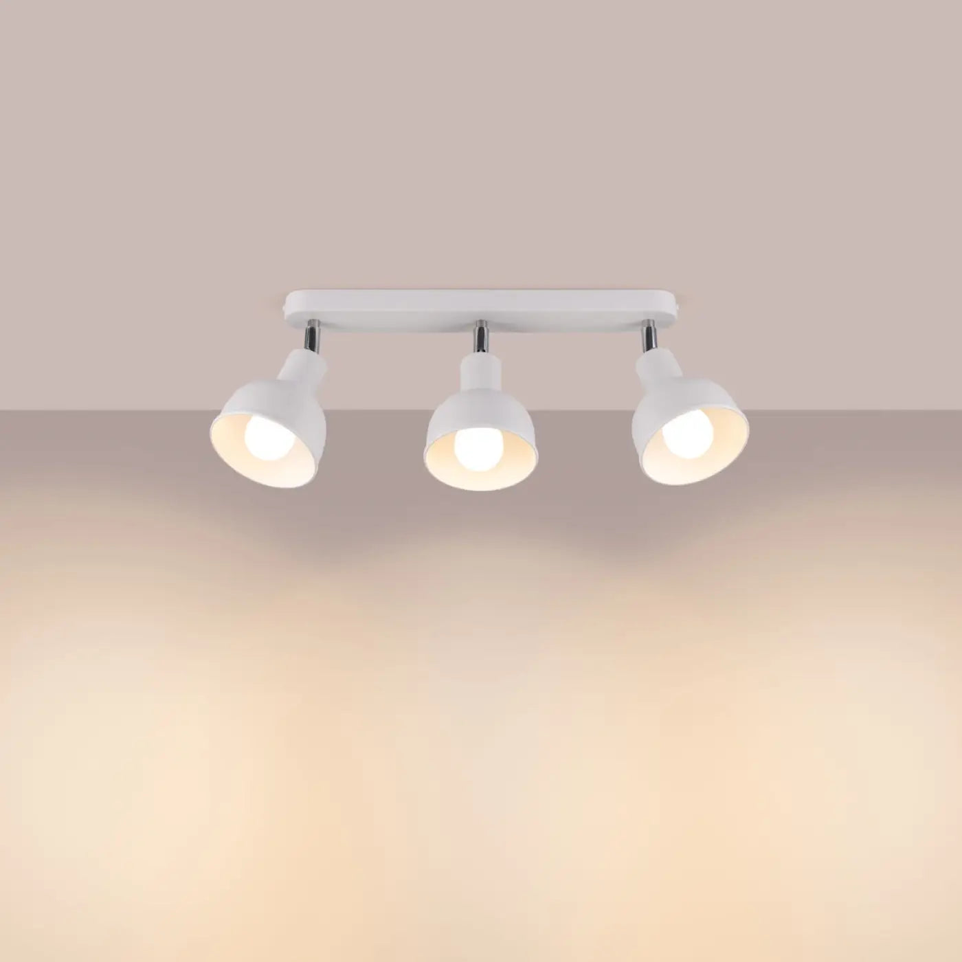 Luminaire Plafonnier Design - Elba 3 (Blanc)