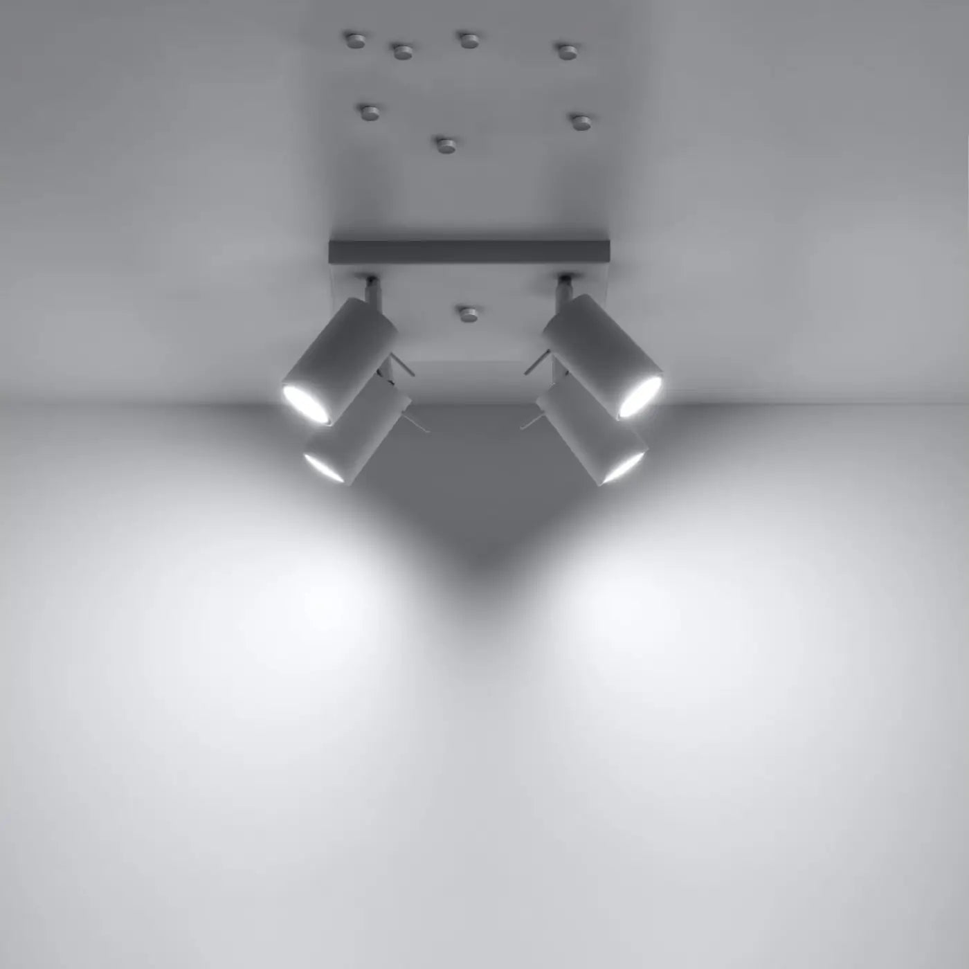 Luminaire Plafonnier - Ring 4 (Blanc)