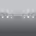 Luminaire Plafonnier Design - Ring 6L (Blanc)