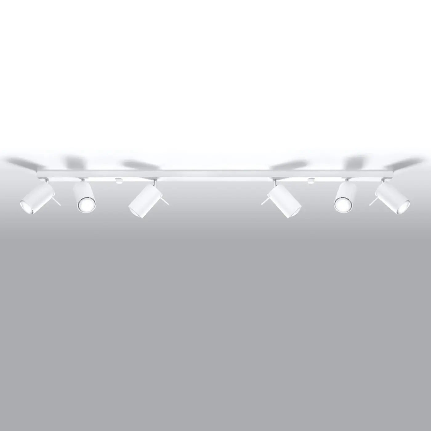 Luminaire Plafonnier Design - Ring 6L (Blanc)