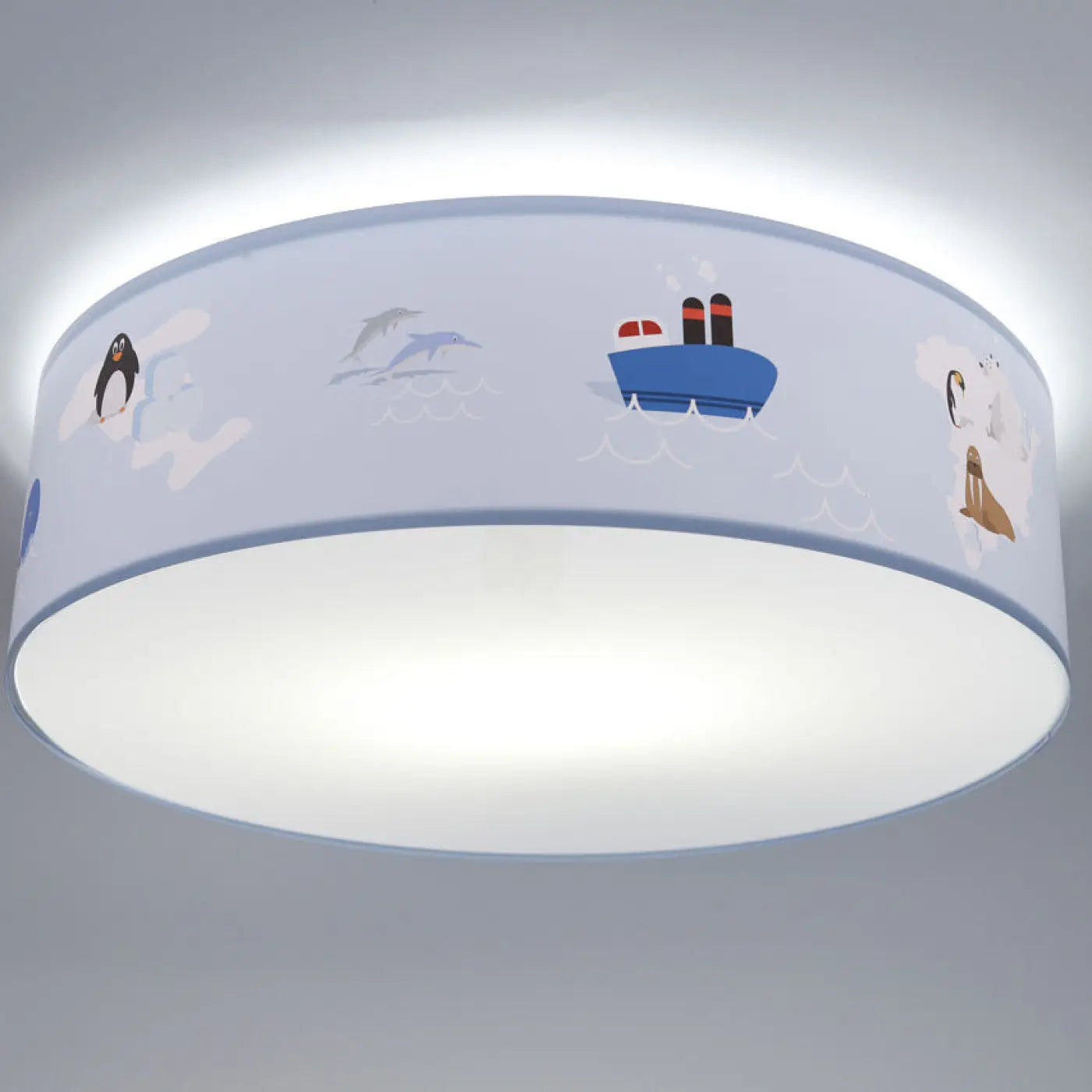 Luminaire Plafonnier - Sweet Dreams (Bleu Clair/Blanc/Marron)