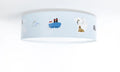 Luminaire Plafonnier - Sweet Dreams (Bleu Clair/Blanc/Marron)