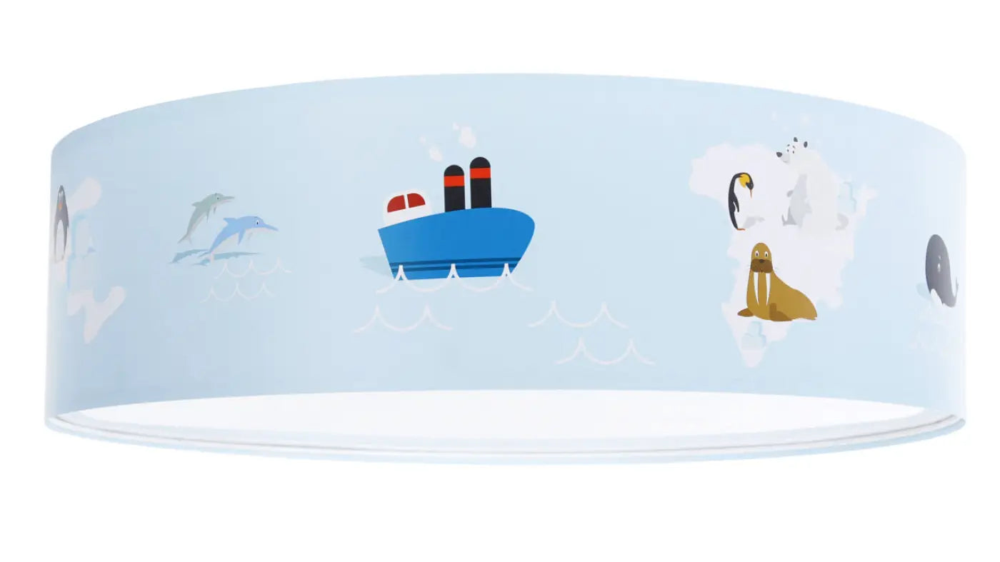 Luminaire Plafonnier - Sweet Dreams (Bleu Clair/Blanc/Marron)
