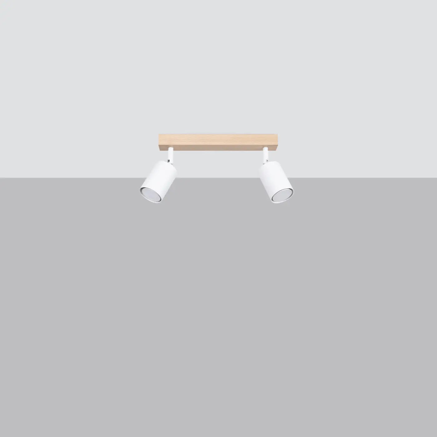 Luminaire Plafonnier en Bois - Verdo 2 (Blanc)