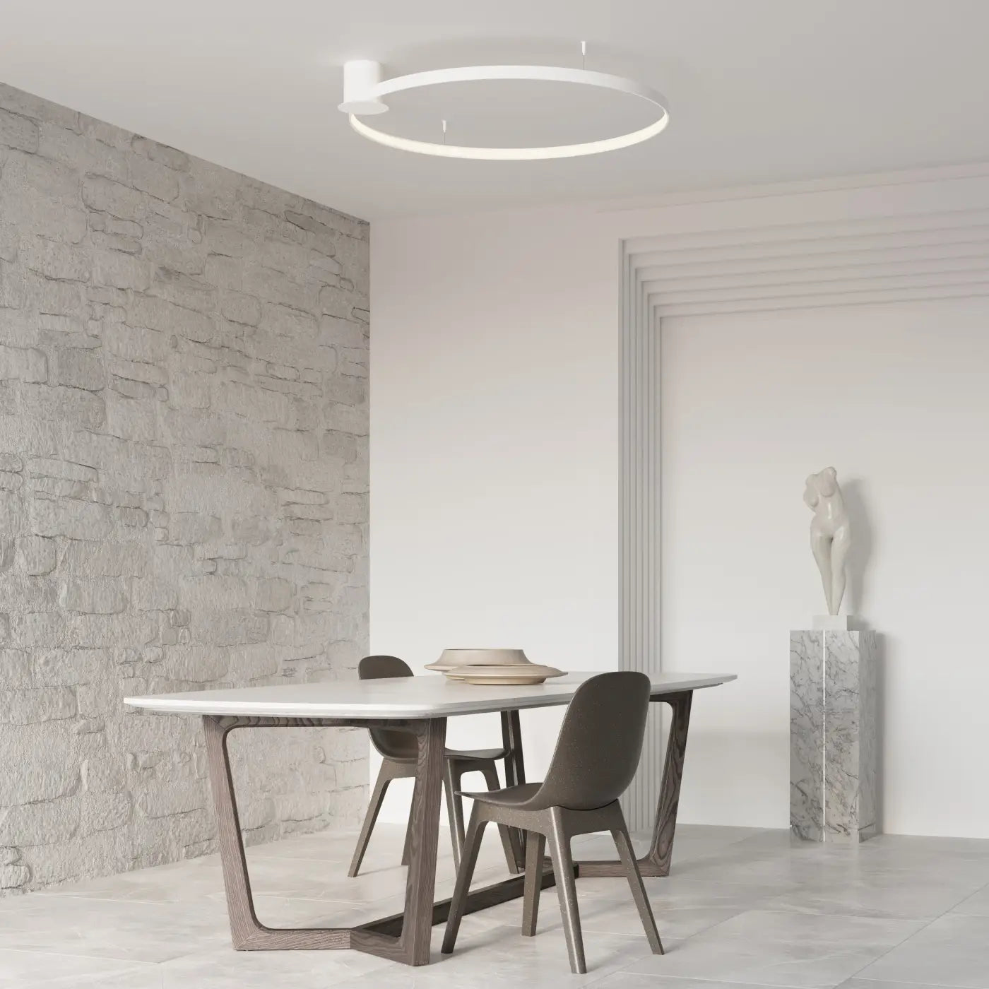 Luminaire Plafonnier Design - Rio 110 4000K (Blanc)