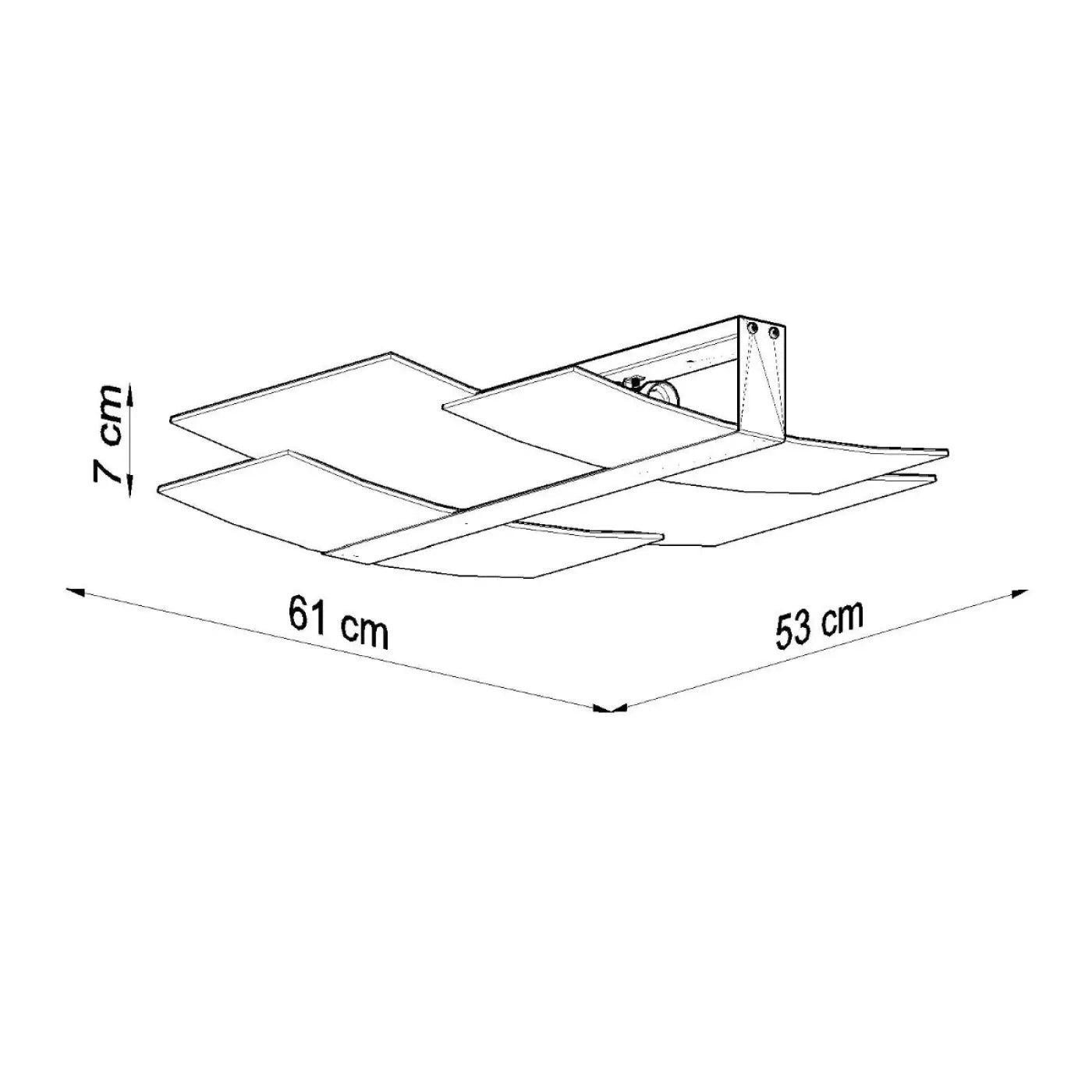 Luminaire Plafonnier Design - Celia (Blanc)