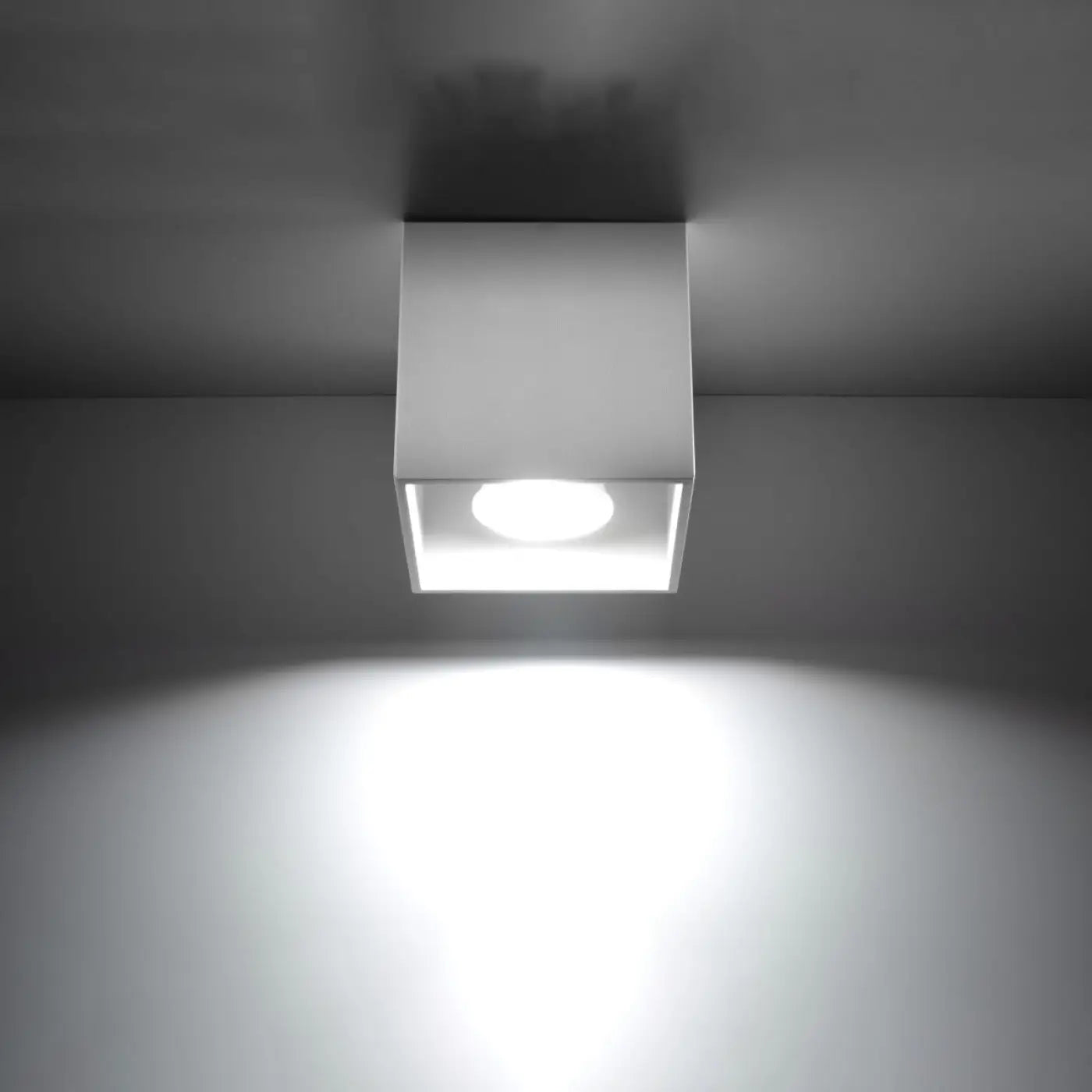Luminaire Plafonnier Design - Quad 1 (Blanc)