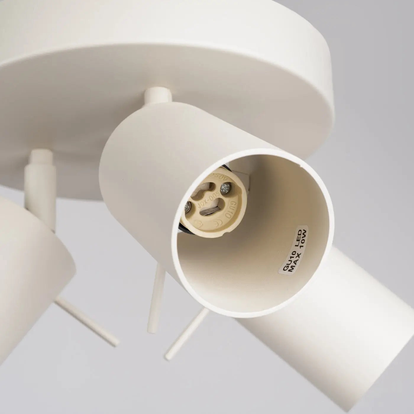 Luminaire Plafonnier Minimaliste - Ring 3P (Beige)