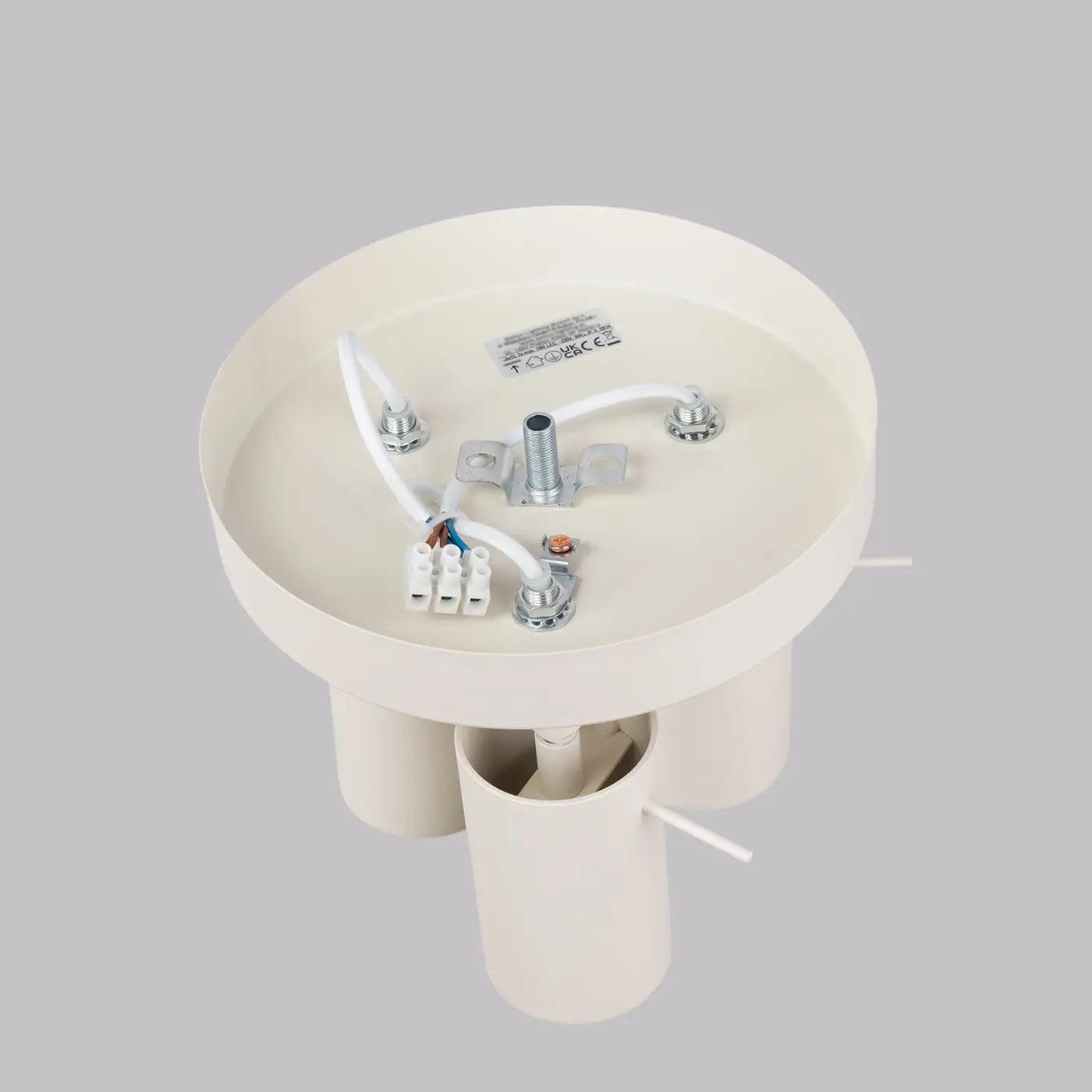 Luminaire Plafonnier Minimaliste - Ring 3P (Beige)