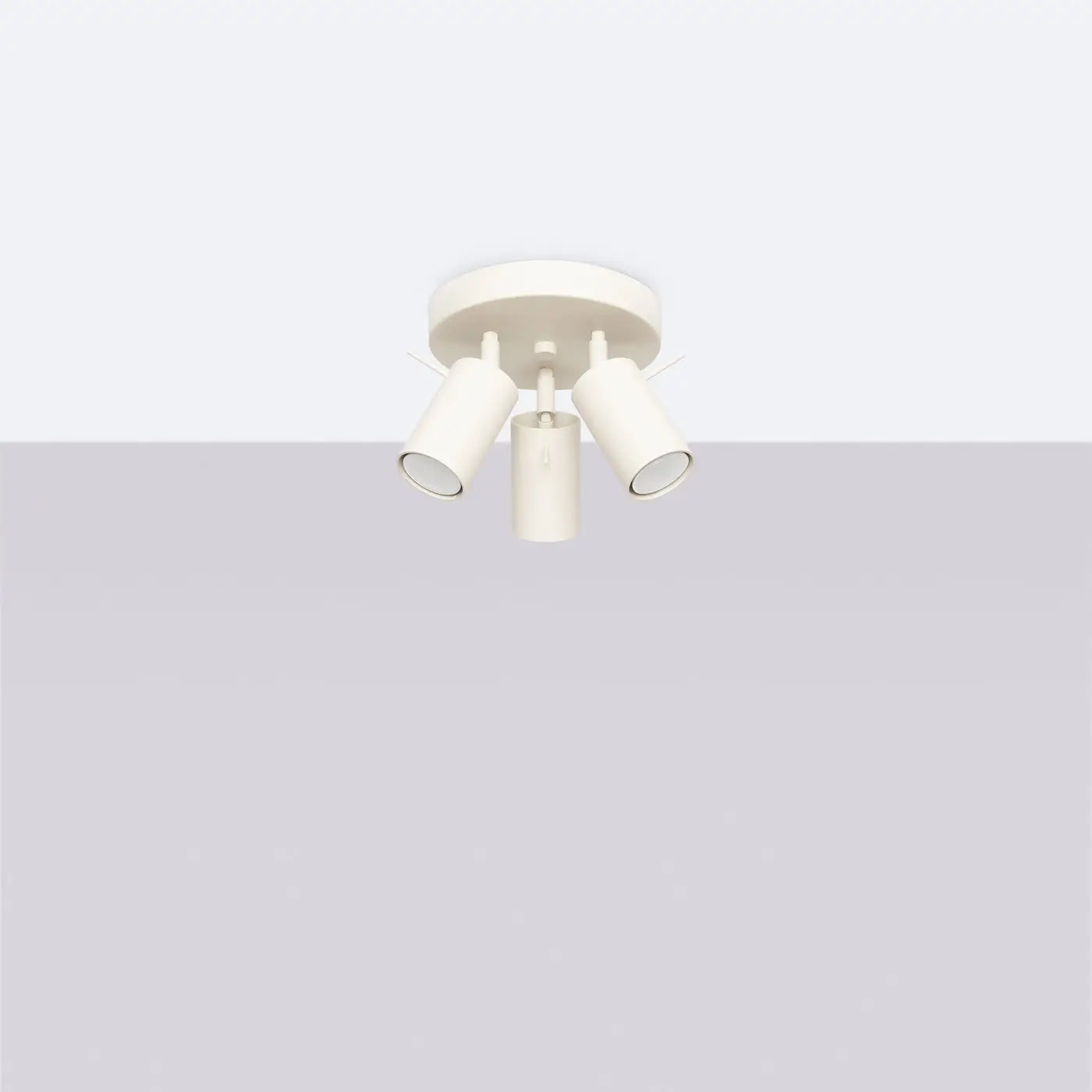 Luminaire Plafonnier Minimaliste - Ring 3P (Beige)