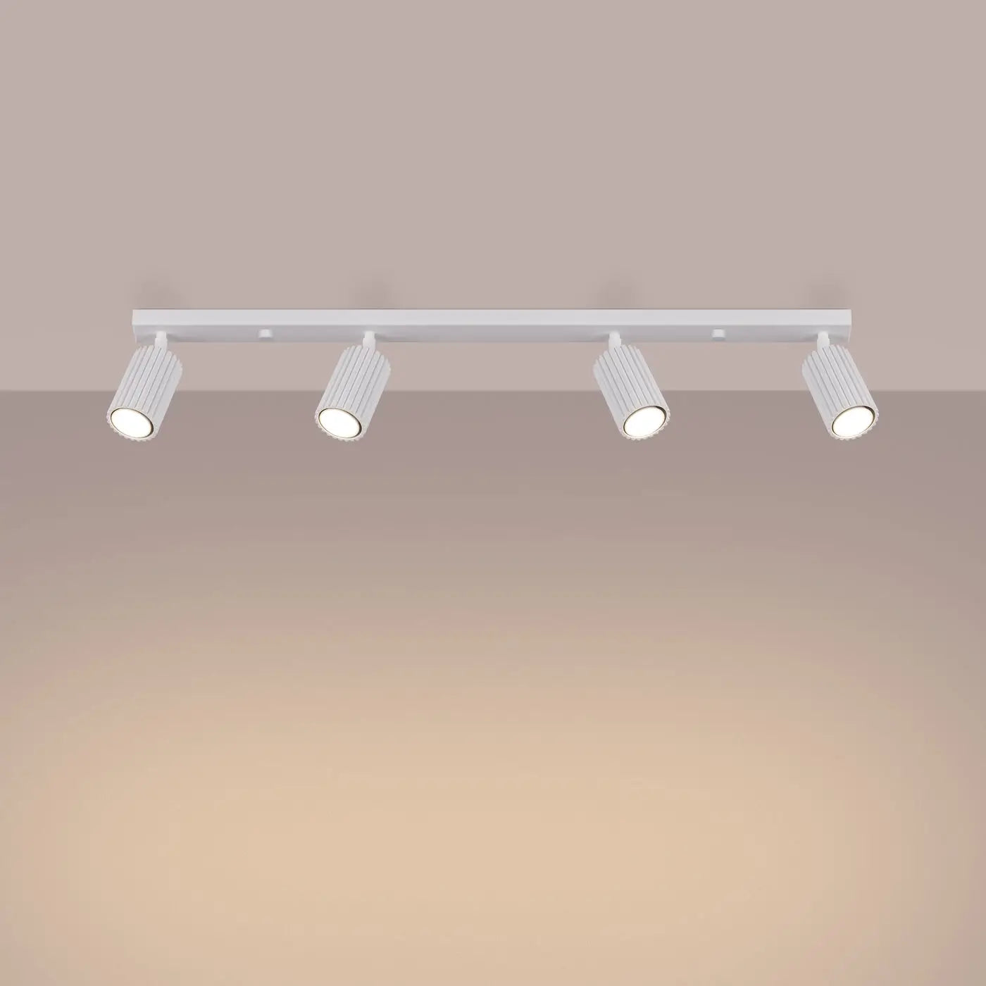 Luminaire Plafonnier - Karbon 4L (Blanc)