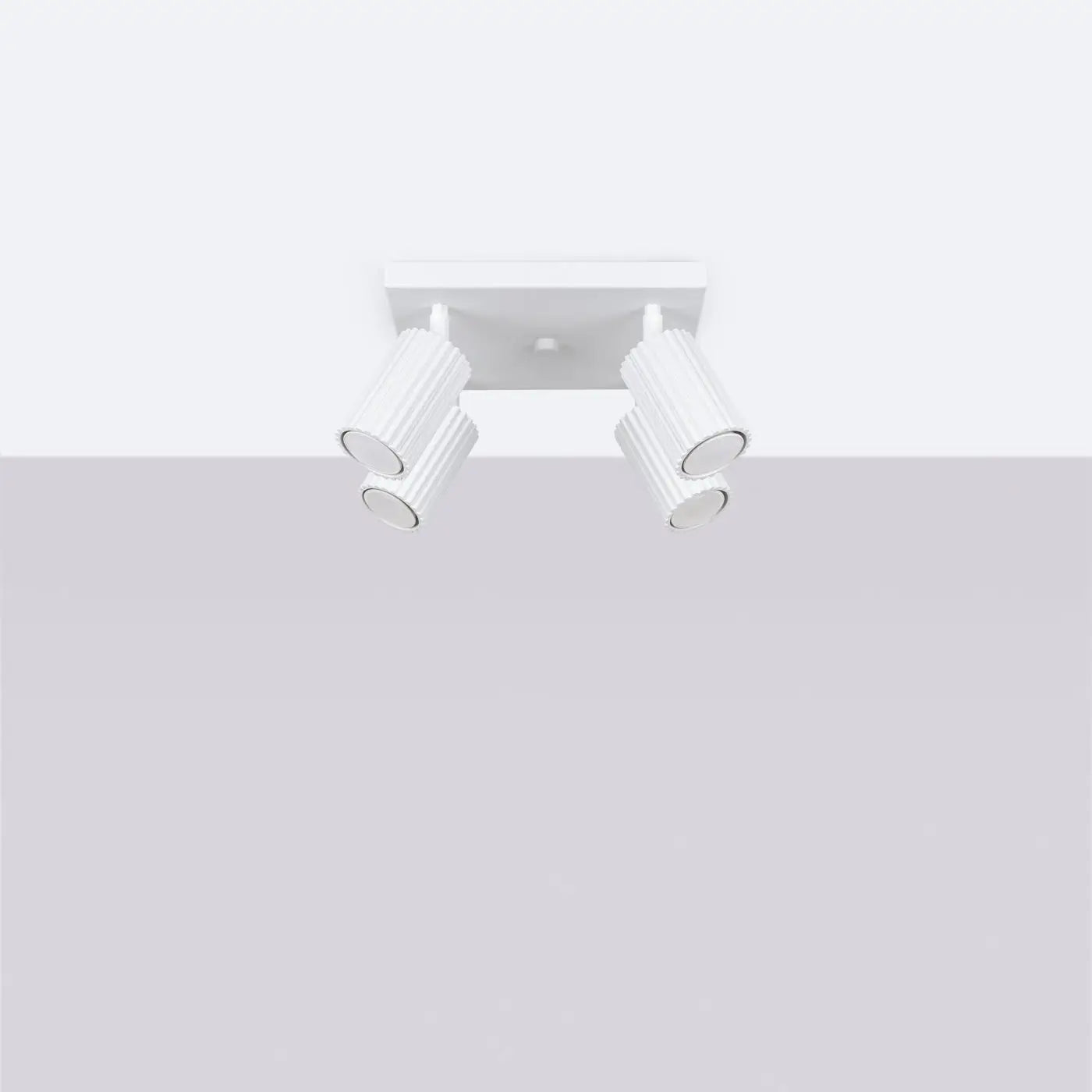 Luminaire Plafonnier - Karbon 4 (Blanc)