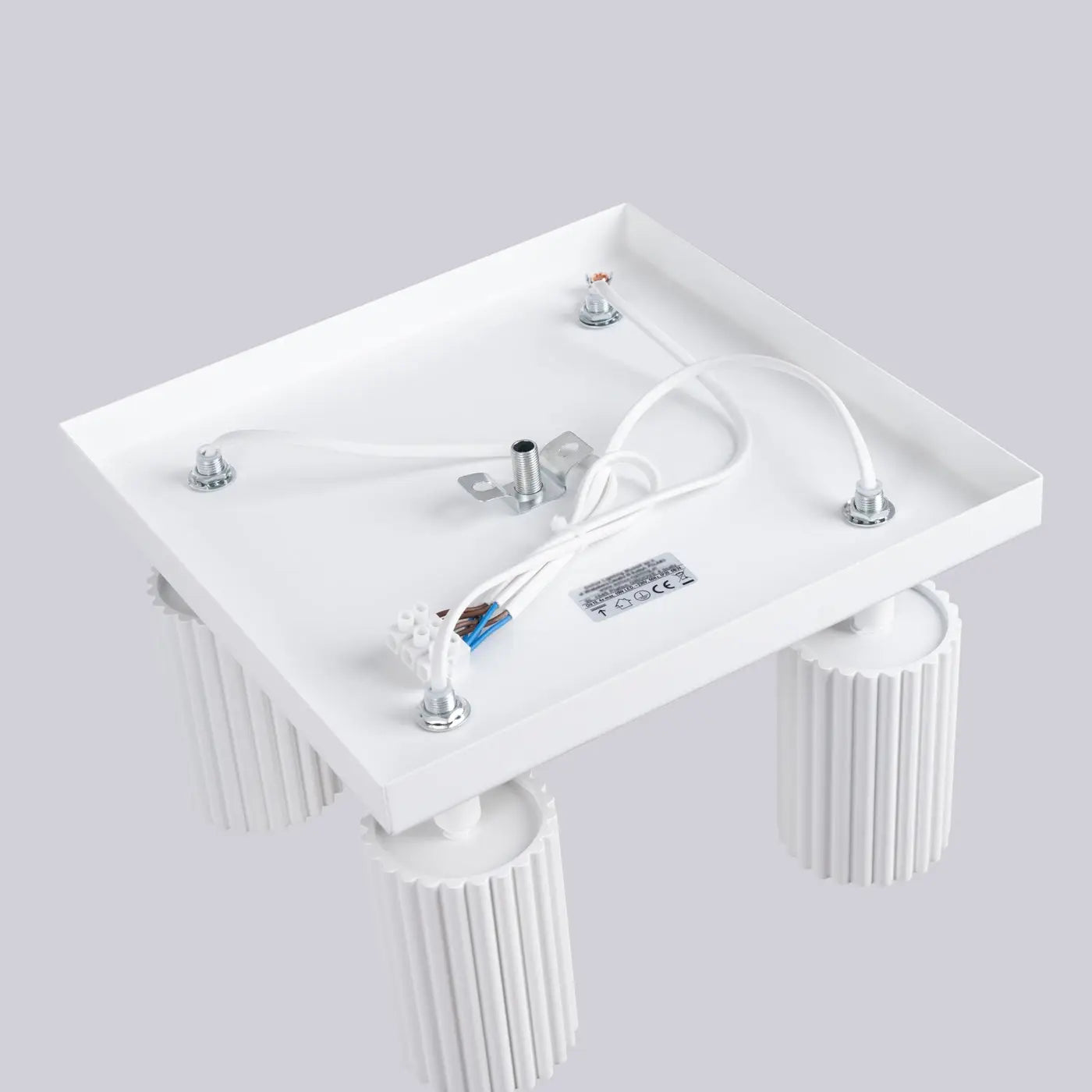 Luminaire Plafonnier - Karbon 4 (Blanc)