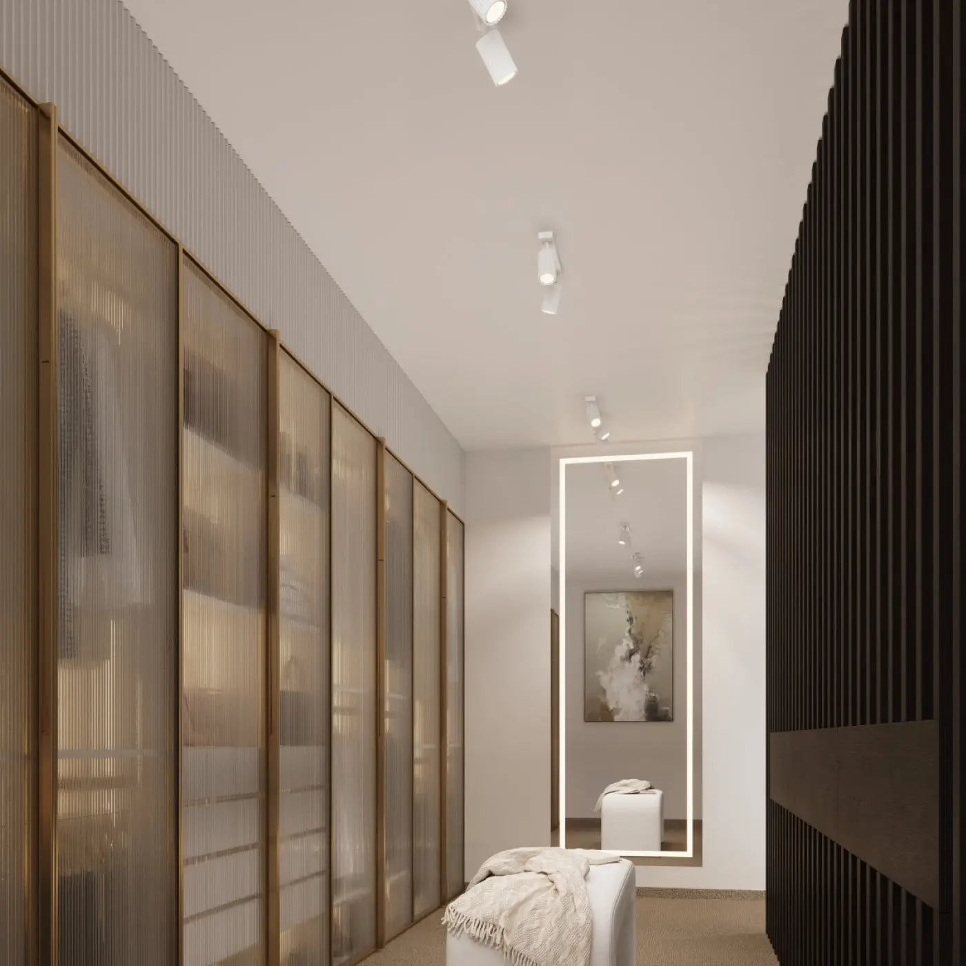 Luminaire Plafonnier Design - Karbon 2 (Blanc)