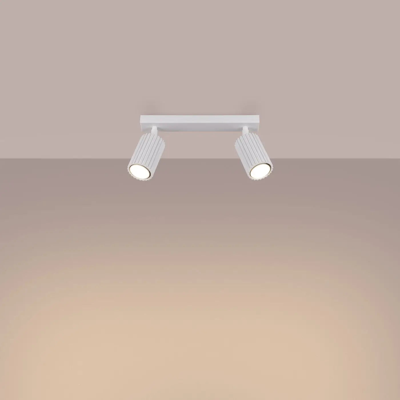 Luminaire Plafonnier Design - Karbon 2 (Blanc)