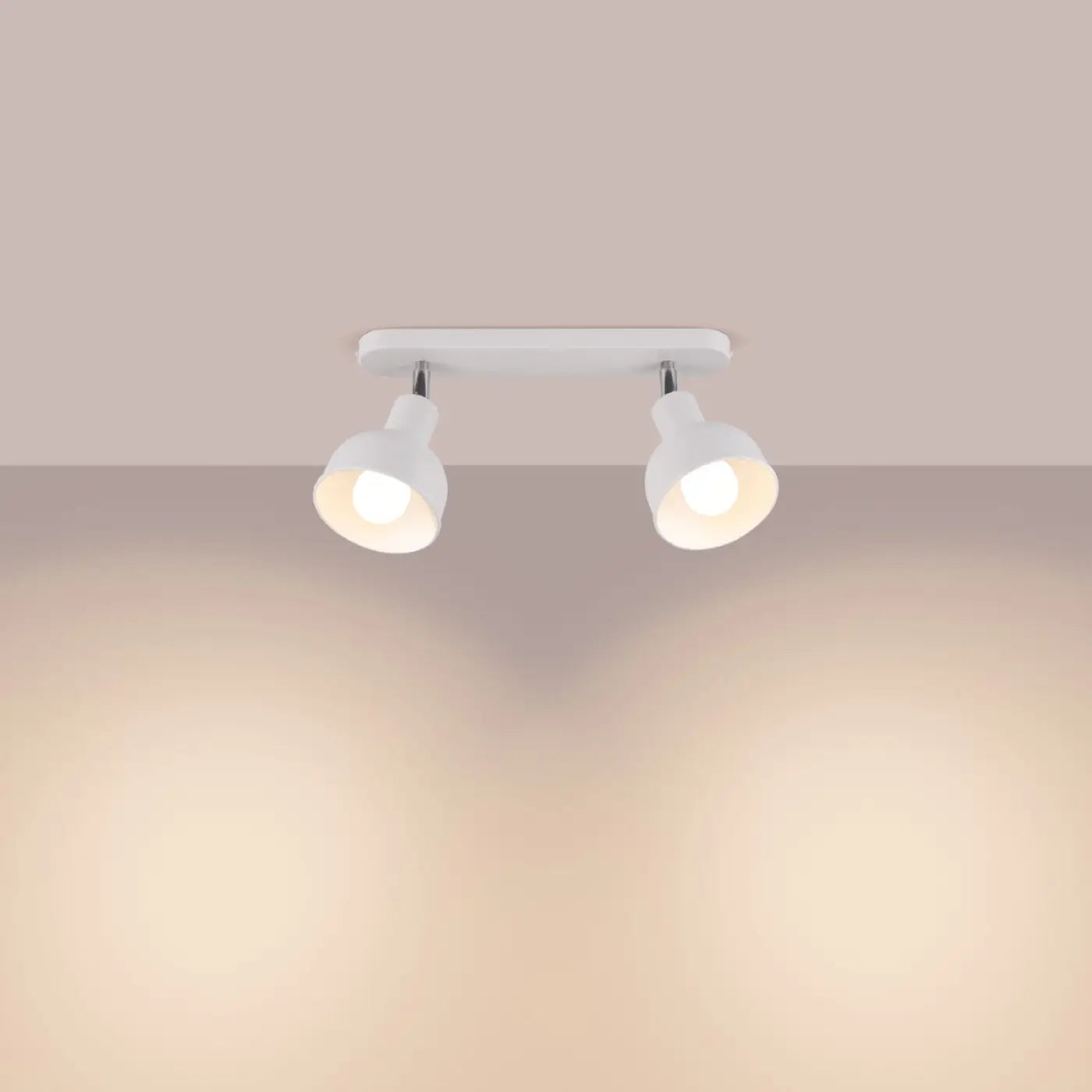 Luminaire Plafonnier - Elba 2 (Blanc)