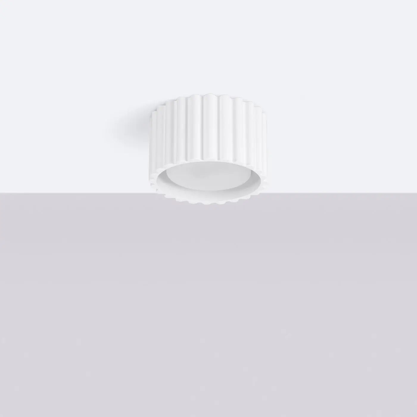 Luminaire Plafonnier Moderne - Aura 1 (Blanc)