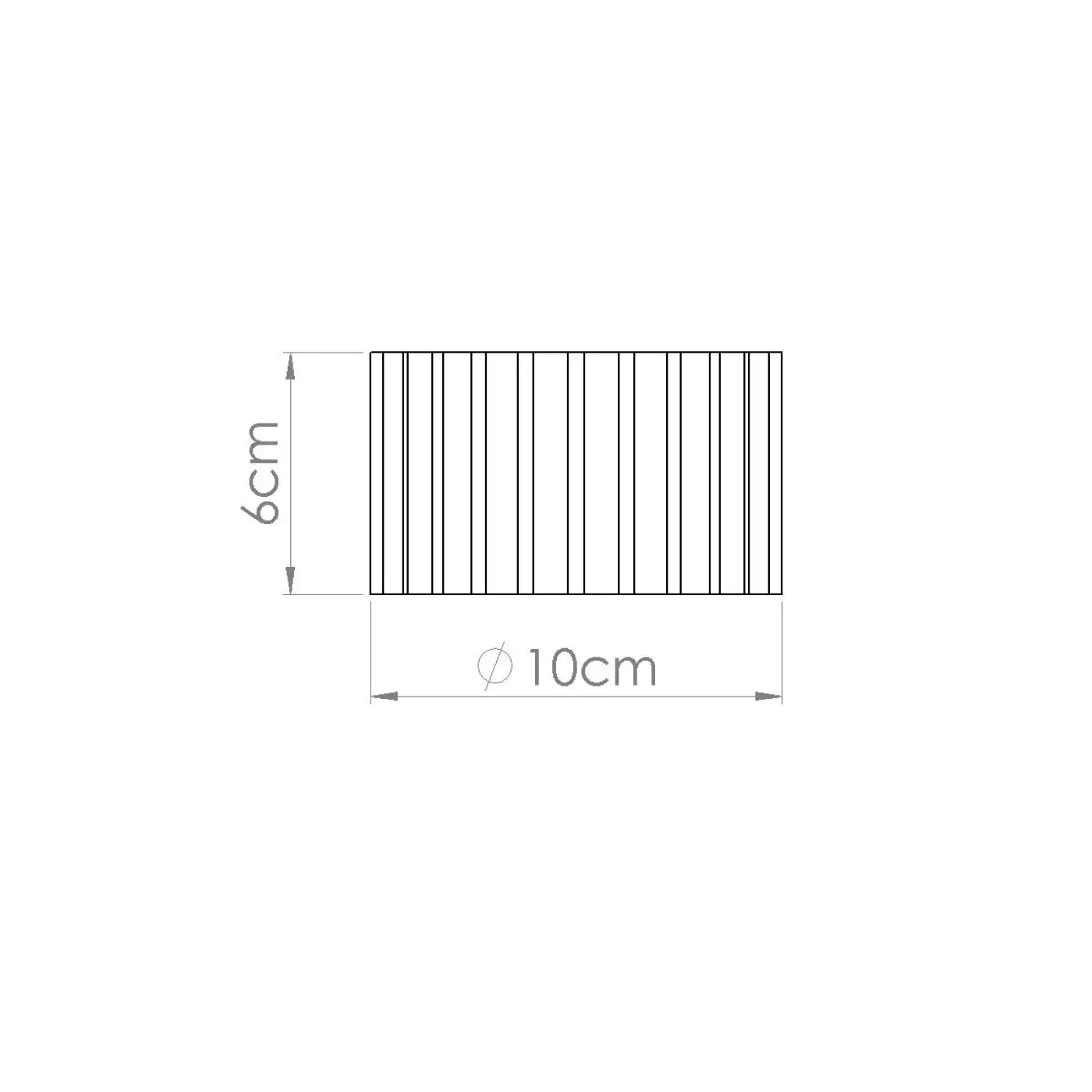 Luminaire Plafonnier Moderne - Aura 1 (Blanc)