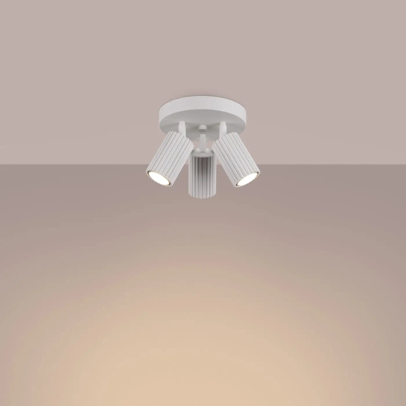 Luminaire Plafonnier Design - Karbon 3P (Blanc)