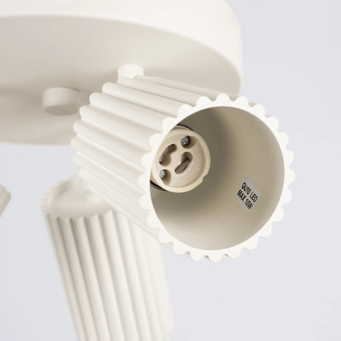 Luminaire Plafonnier Minimaliste - Karbon 3P (Beige)