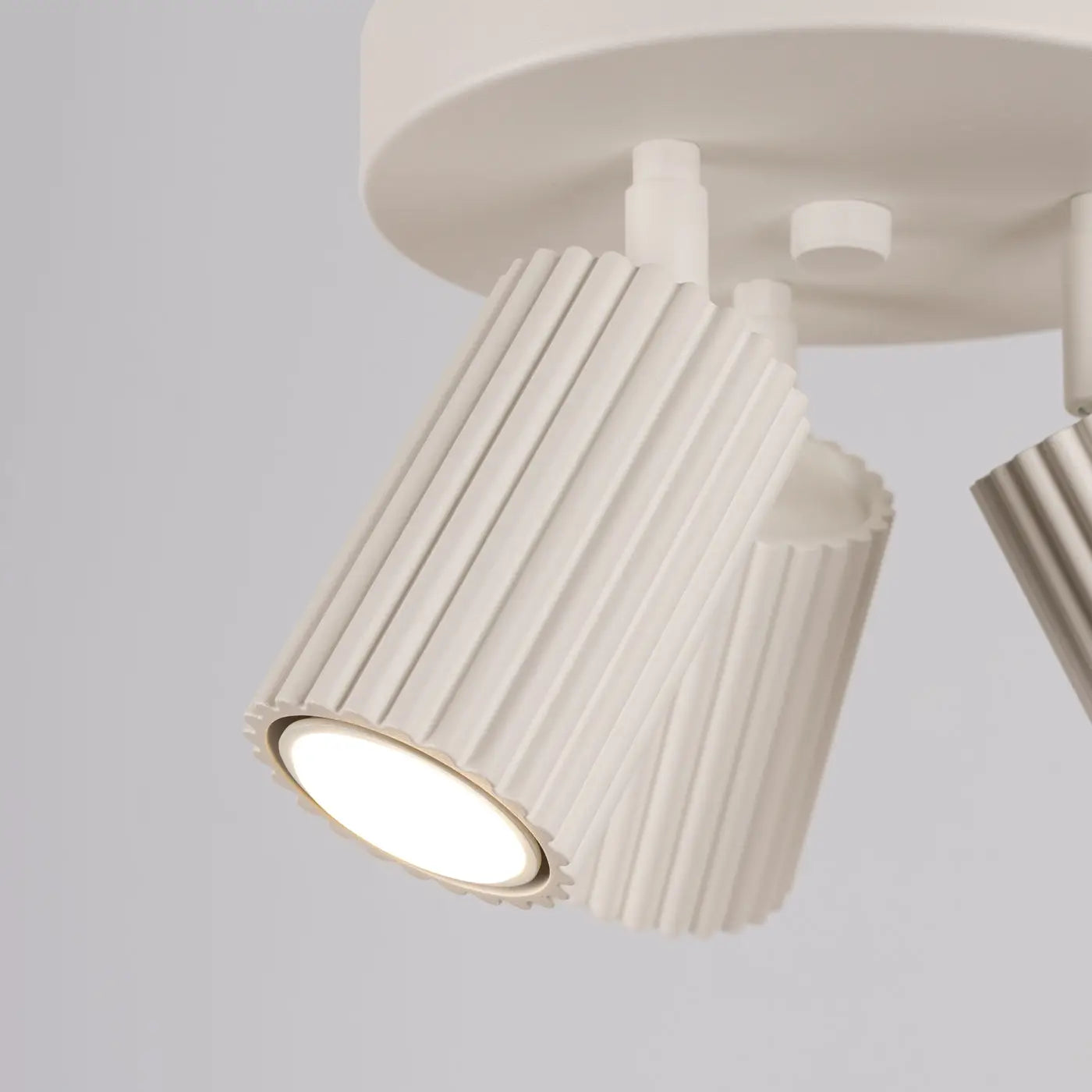 Luminaire Plafonnier Minimaliste - Karbon 3P (Beige)