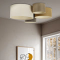 Luminaire Plafonnier Boheme - 4Flames Boho Elegant (Crème/Beige/Caramel/Graphite/Ecru)