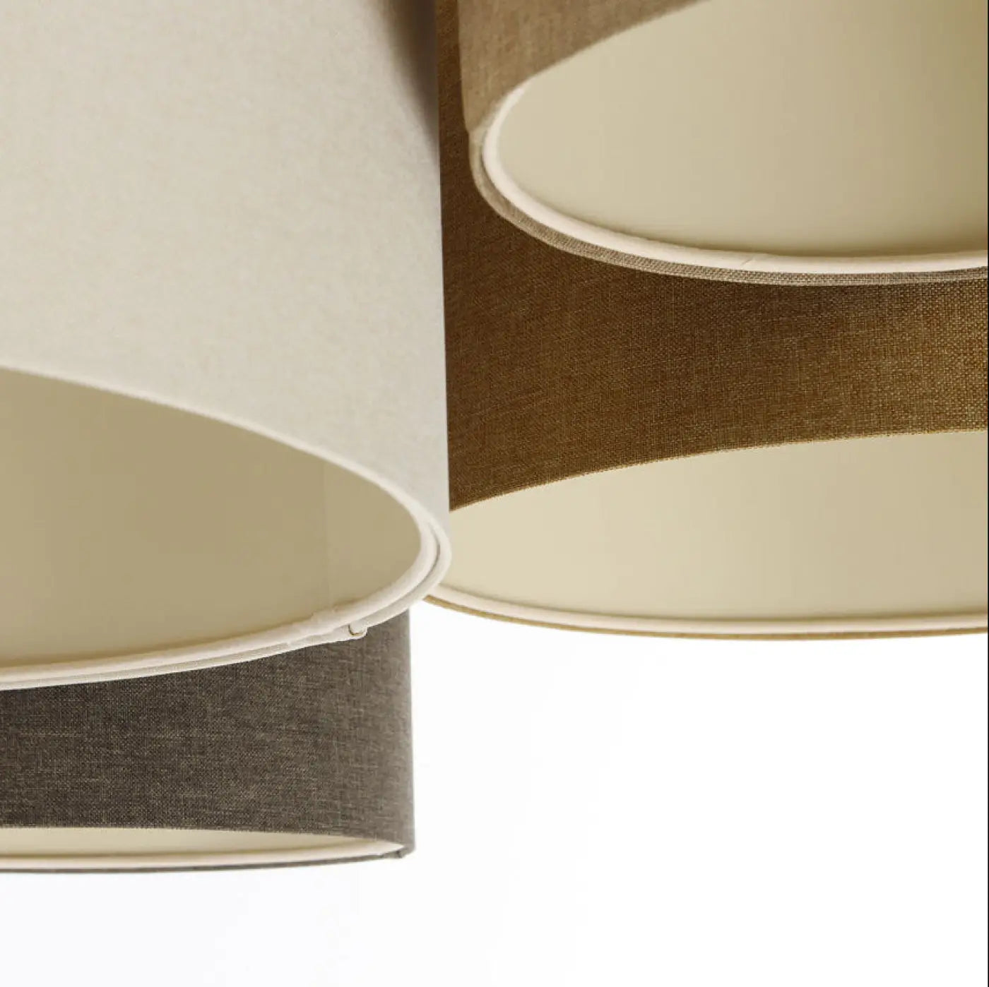 Luminaire Plafonnier Boheme - 4Flames Boho Elegant (Crème/Beige/Caramel/Graphite/Ecru)