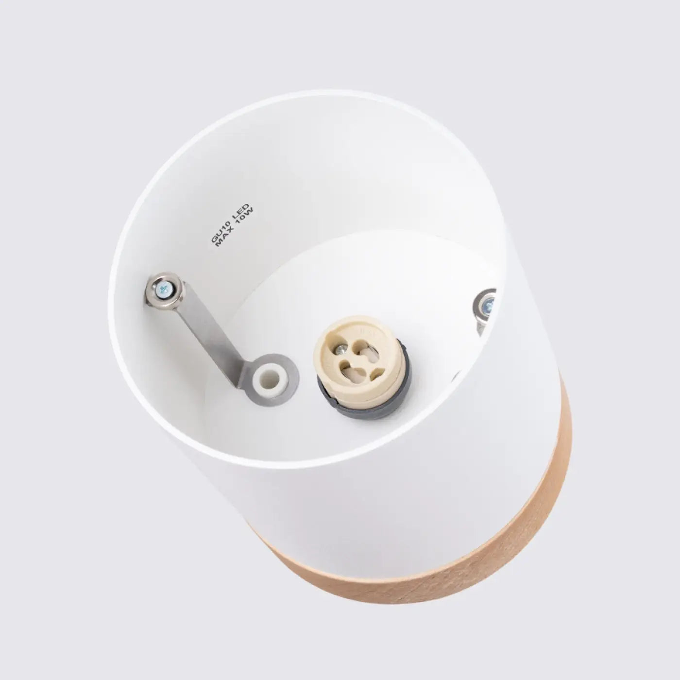 Luminaire Plafonnier Design en Bois - Rif (Blanc)
