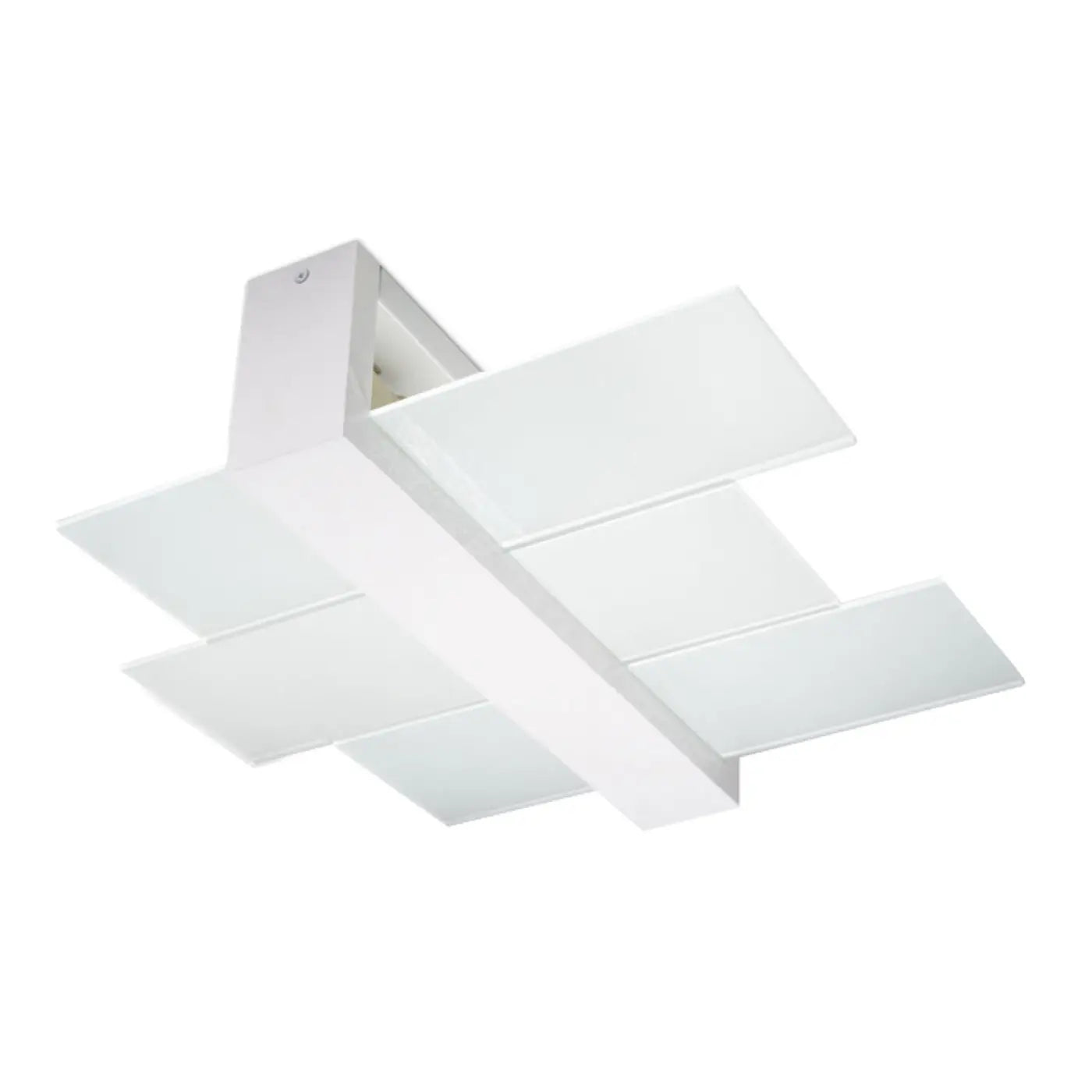 Luminaire Plafonnier Design en Bois - Feniks 2 (Blanc)
