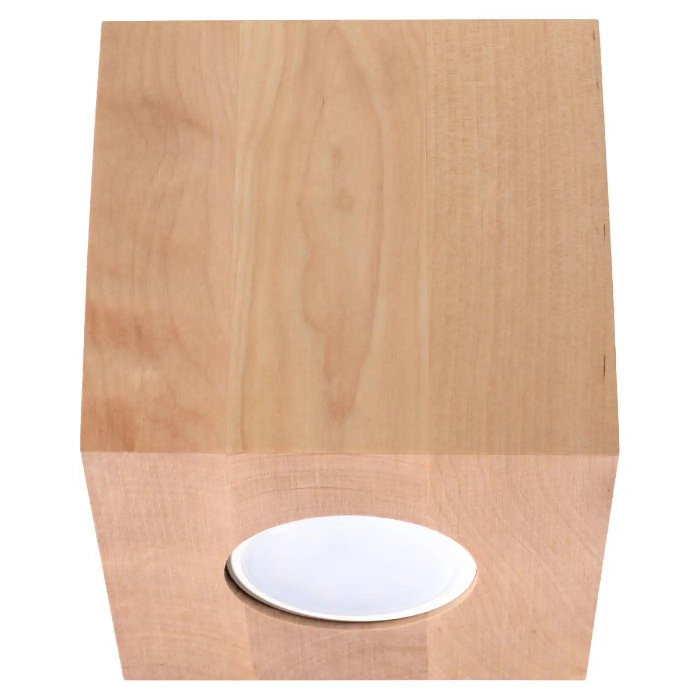 Luminaire Plafonnier Design en Bois - Quad 1 (Bois Naturel)