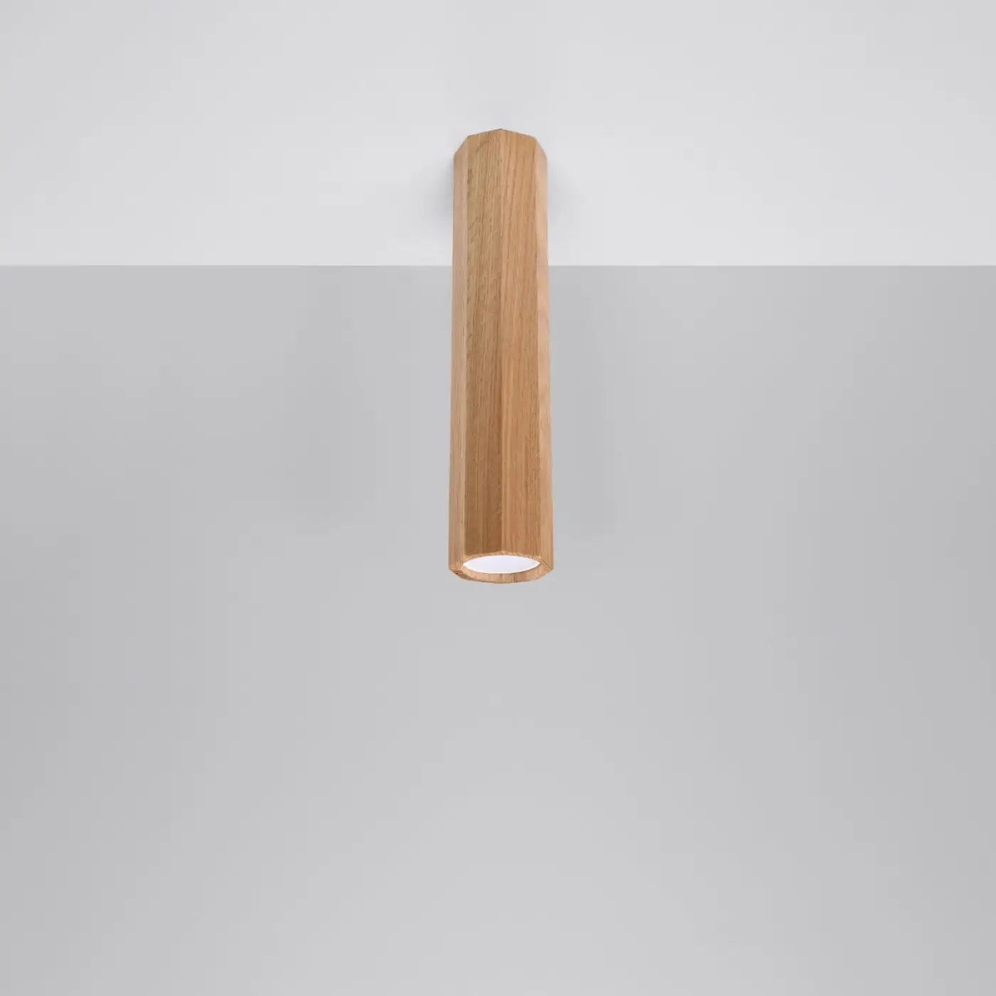 Luminaire Plafonnier Design en Bois - Zeke 30 (Chêne)