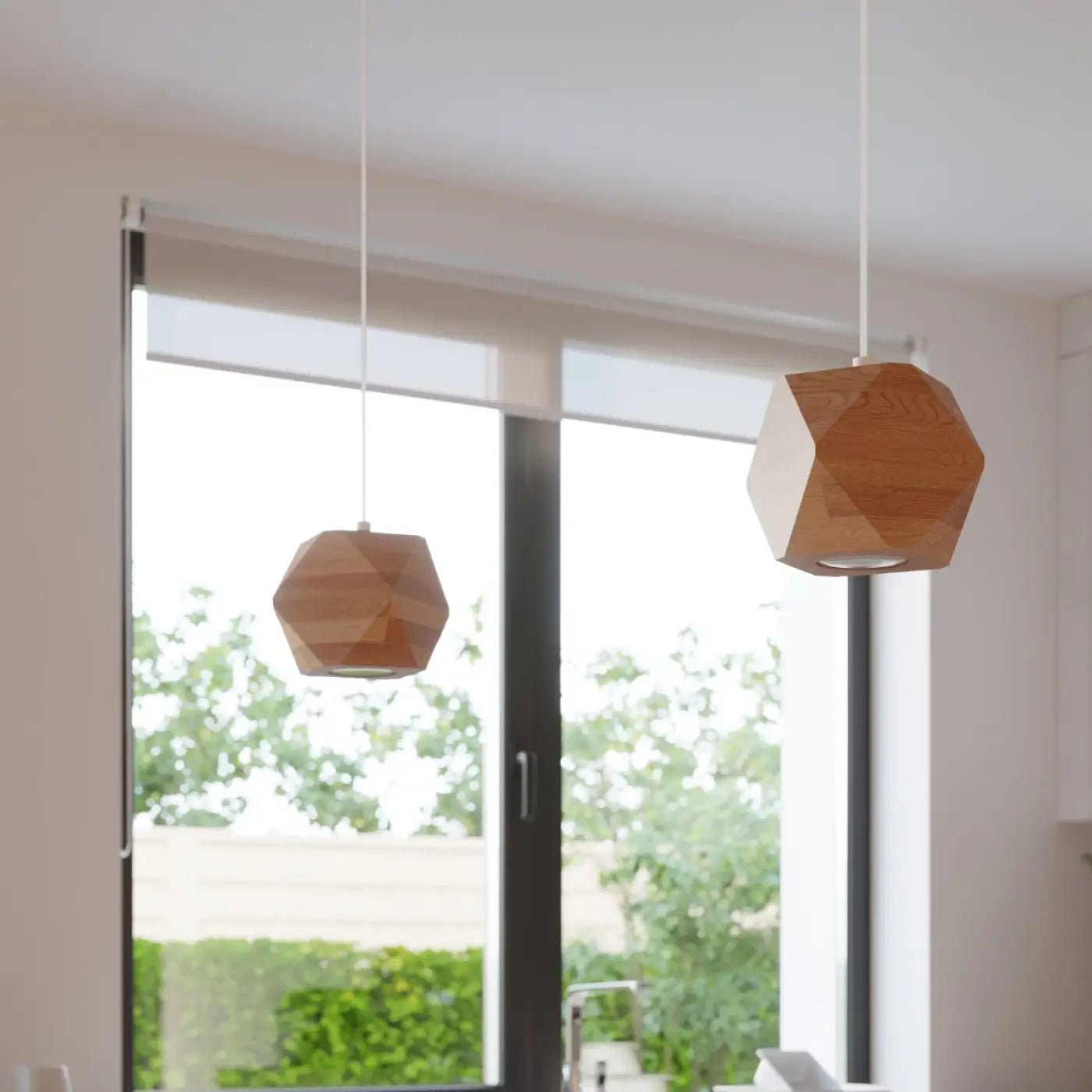 Luminaire Plafonnier en Bois - Woody 3 (Bois Naturel)
