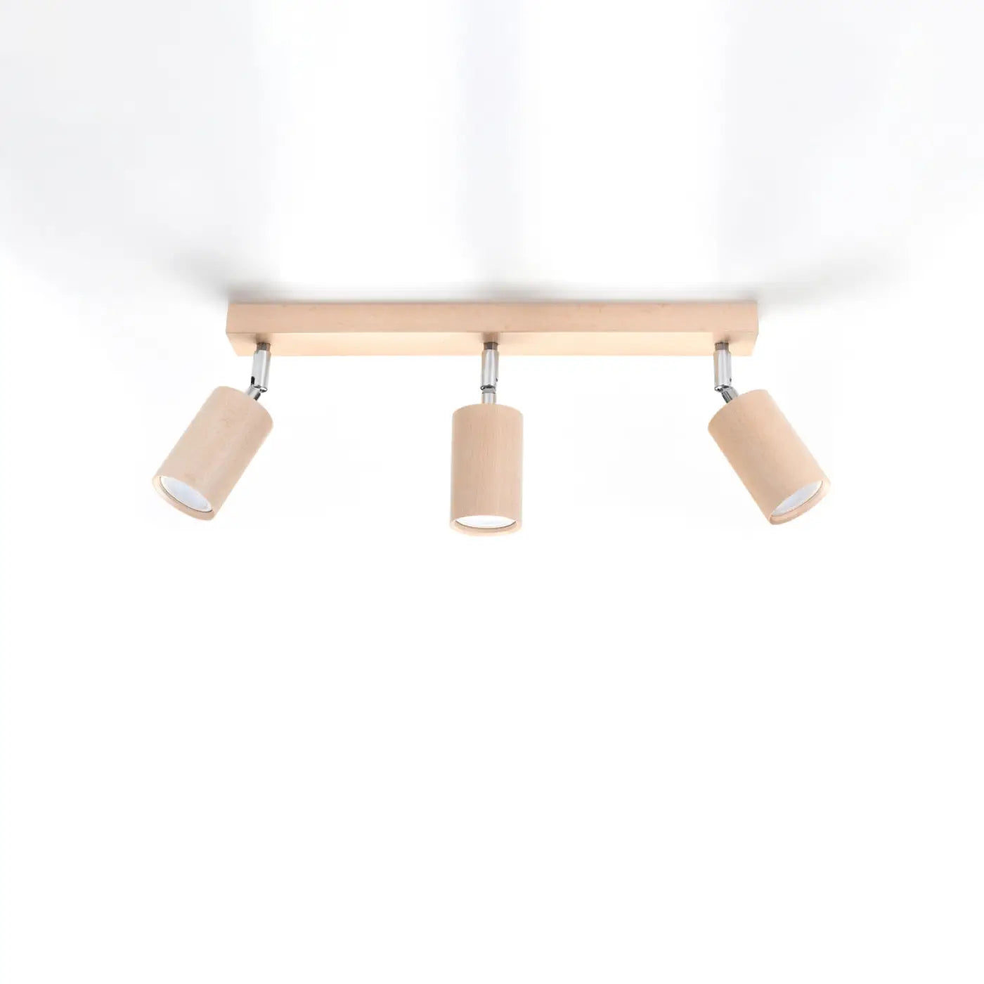 Luminaire Plafonnier en Bois - Berg 3 (Bois Naturel)