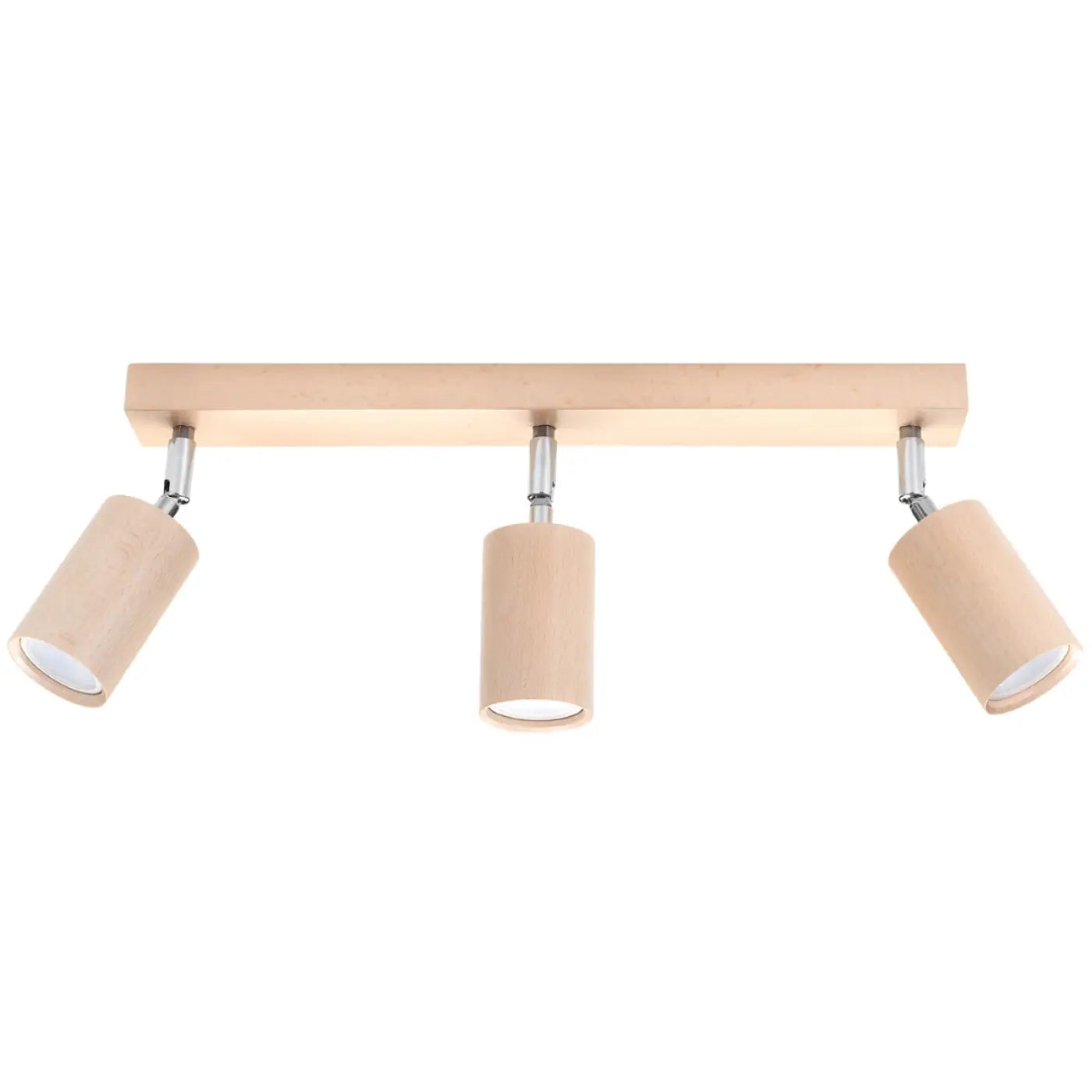 Luminaire Plafonnier en Bois - Berg 3 (Bois Naturel)