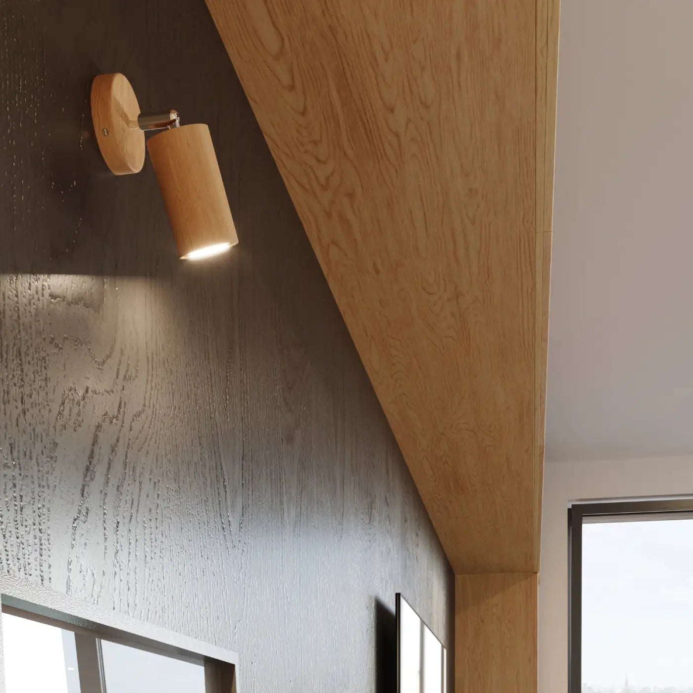 Luminaire Plafonnier en Bois - Berg 3 (Bois Naturel)