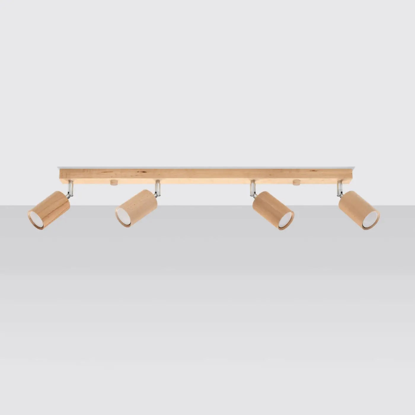 Luminaire Plafonnier en Bois - Berg 4 (Bois Naturel)