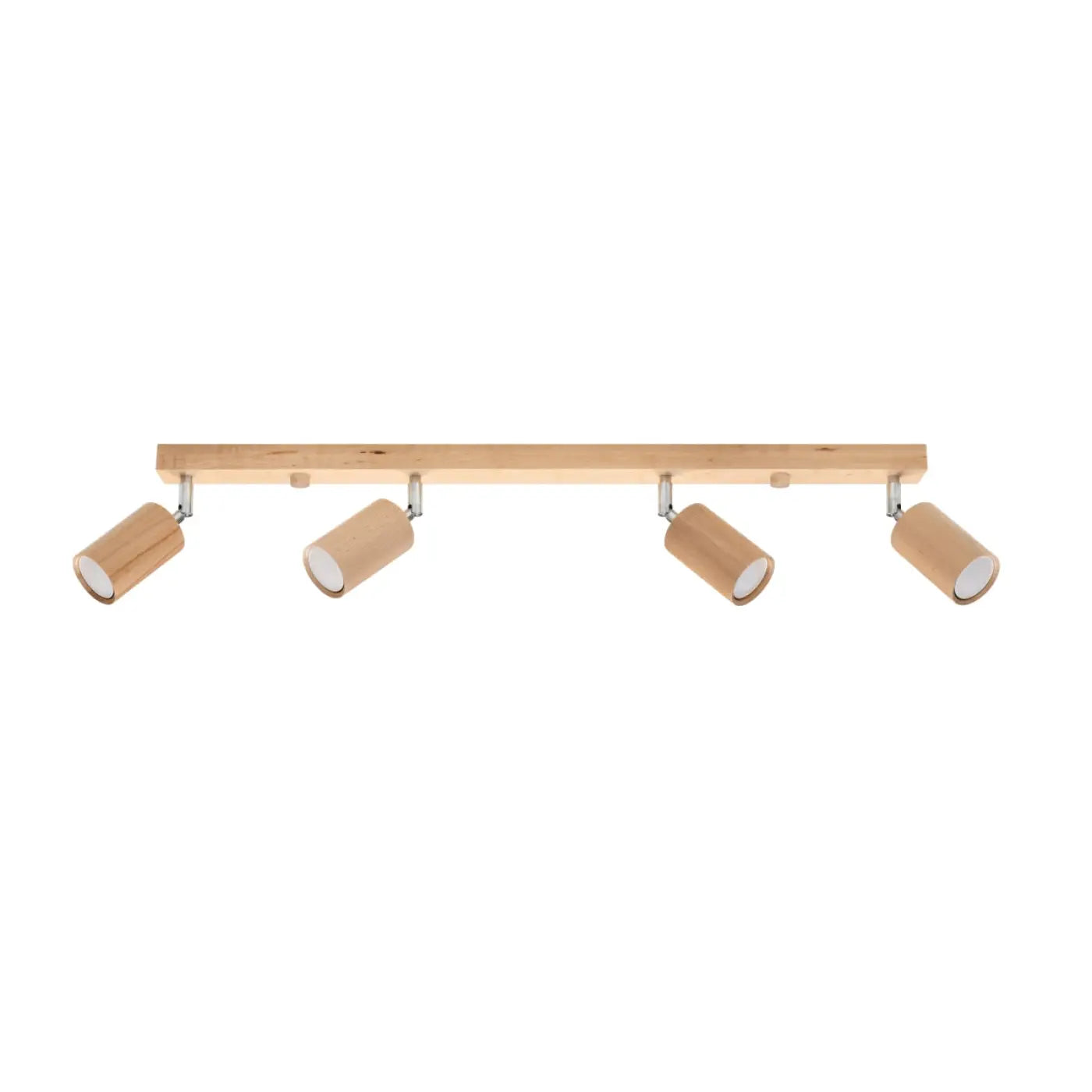 Luminaire Plafonnier en Bois - Berg 4 (Bois Naturel)