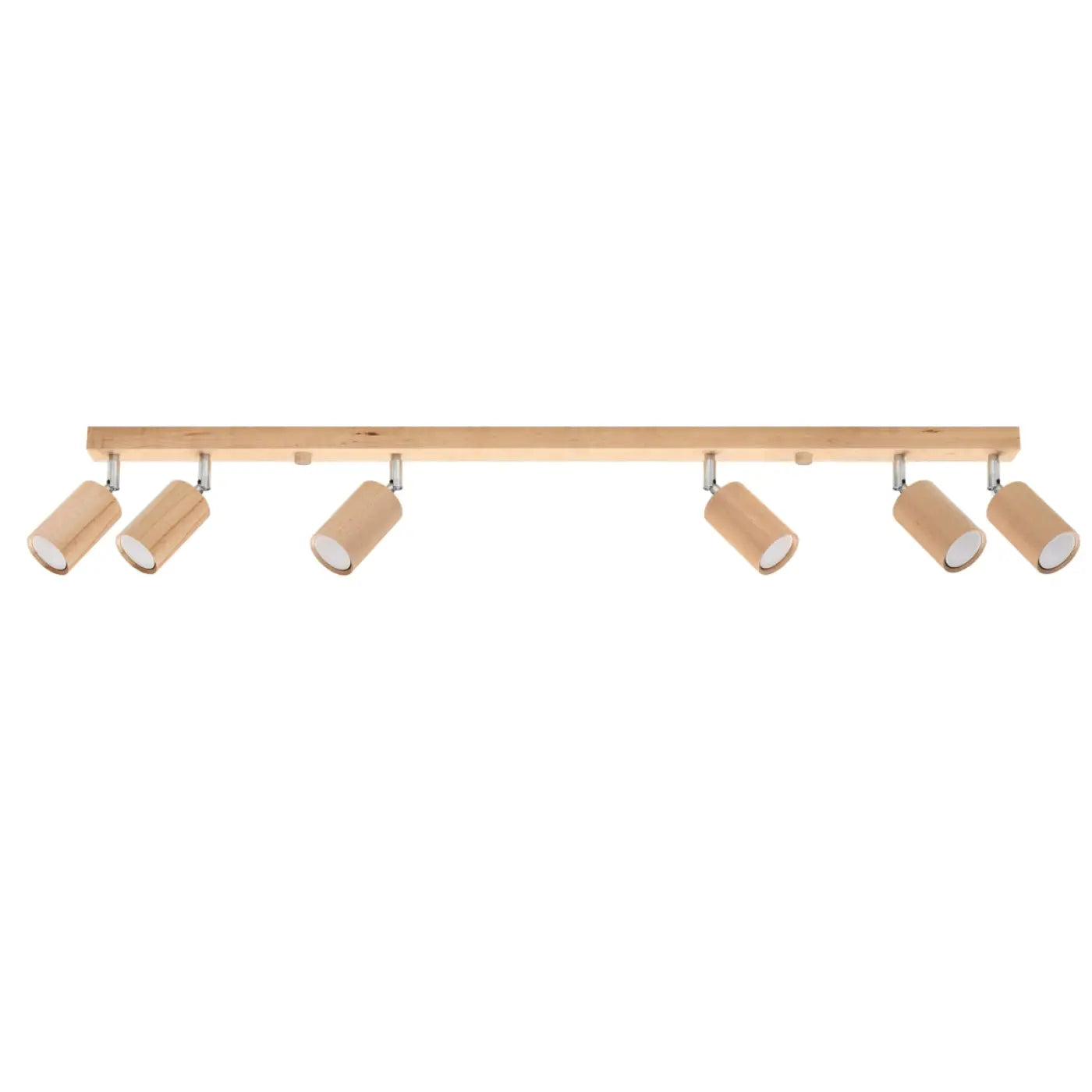 Luminaire Plafonnier en Bois - Berg 6 (Bois Naturel)