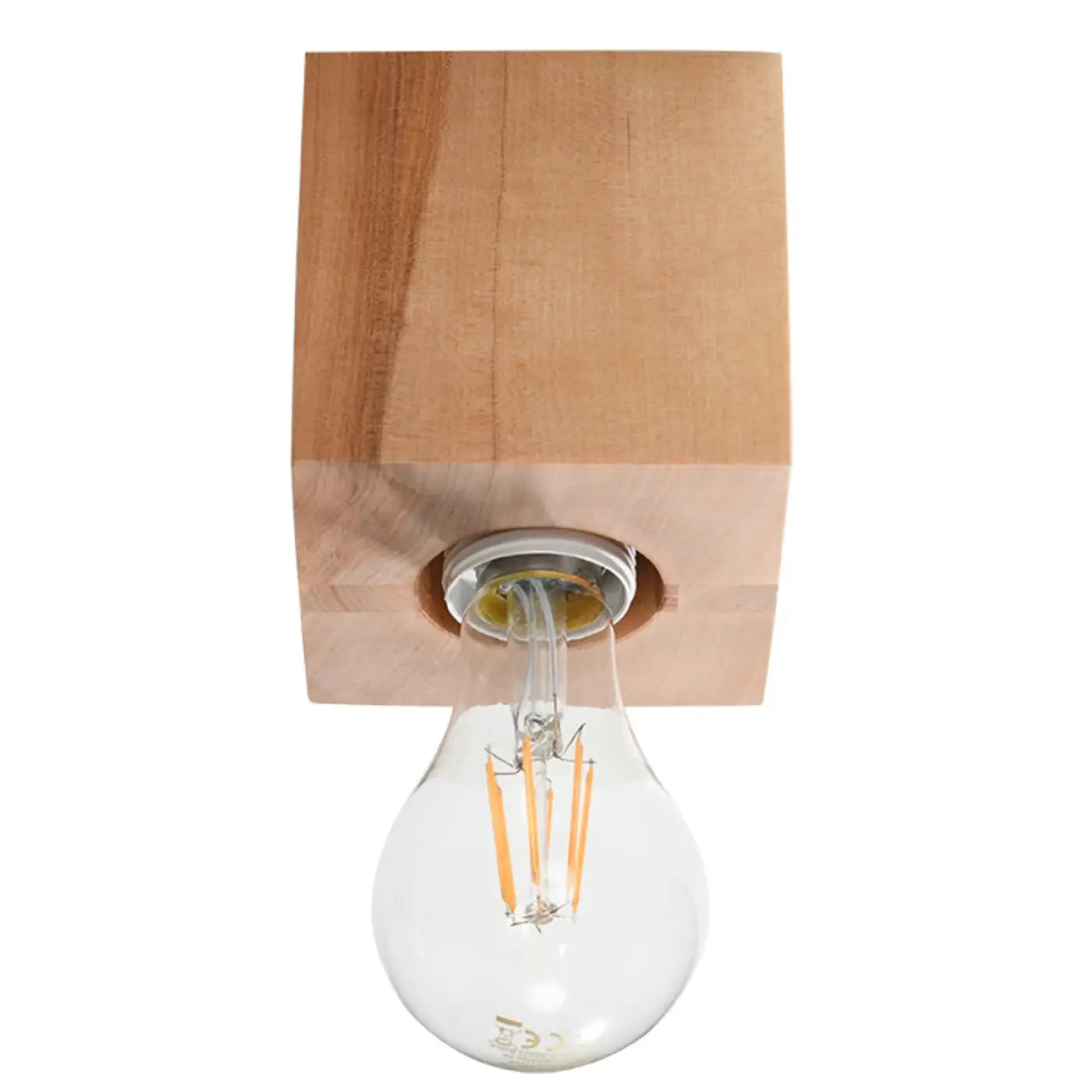 Luminaire Plafonnier Design en Bois - Ariz (Bois Naturel)