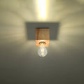 Luminaire Plafonnier Design en Bois - Ariz (Bois Naturel)