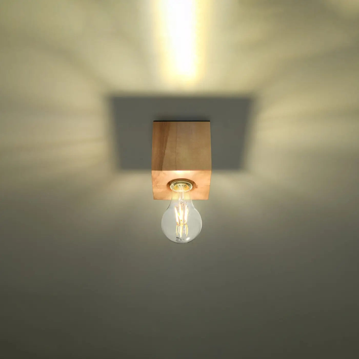 Luminaire Plafonnier Design en Bois - Ariz (Bois Naturel)