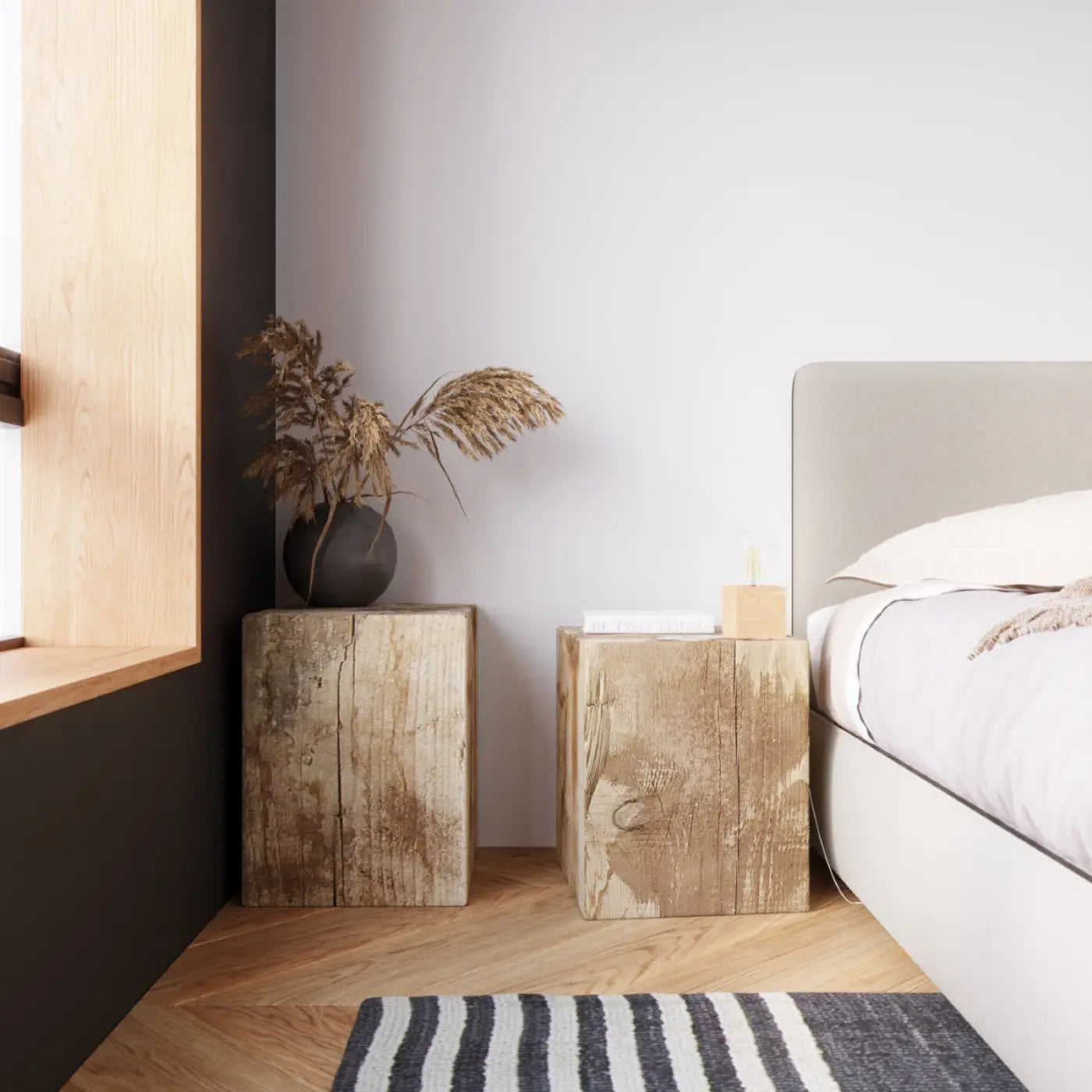 Luminaire Plafonnier Design en Bois - Ariz (Bois Naturel)