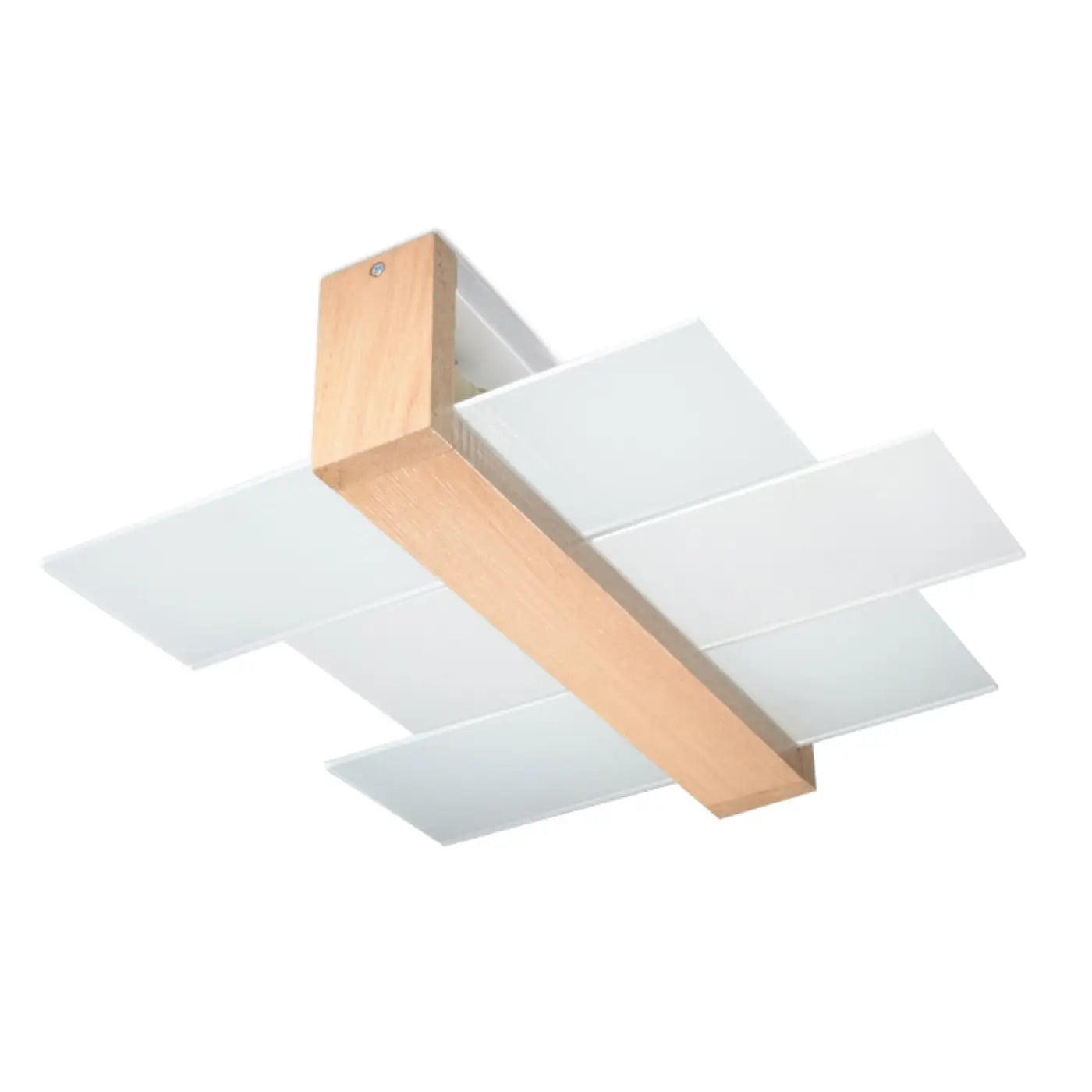 Luminaire Plafonnier Design en Bois - Feniks 2 (Bois Naturel)